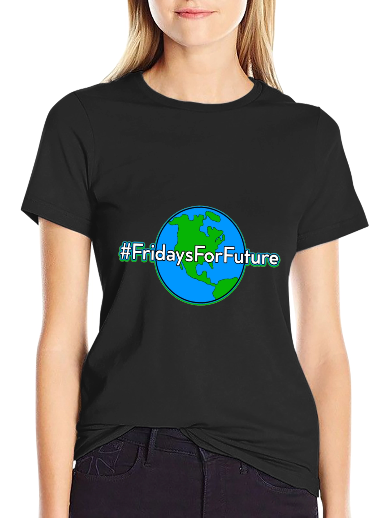 Fridays For Future Earth Graphic T-Shirt