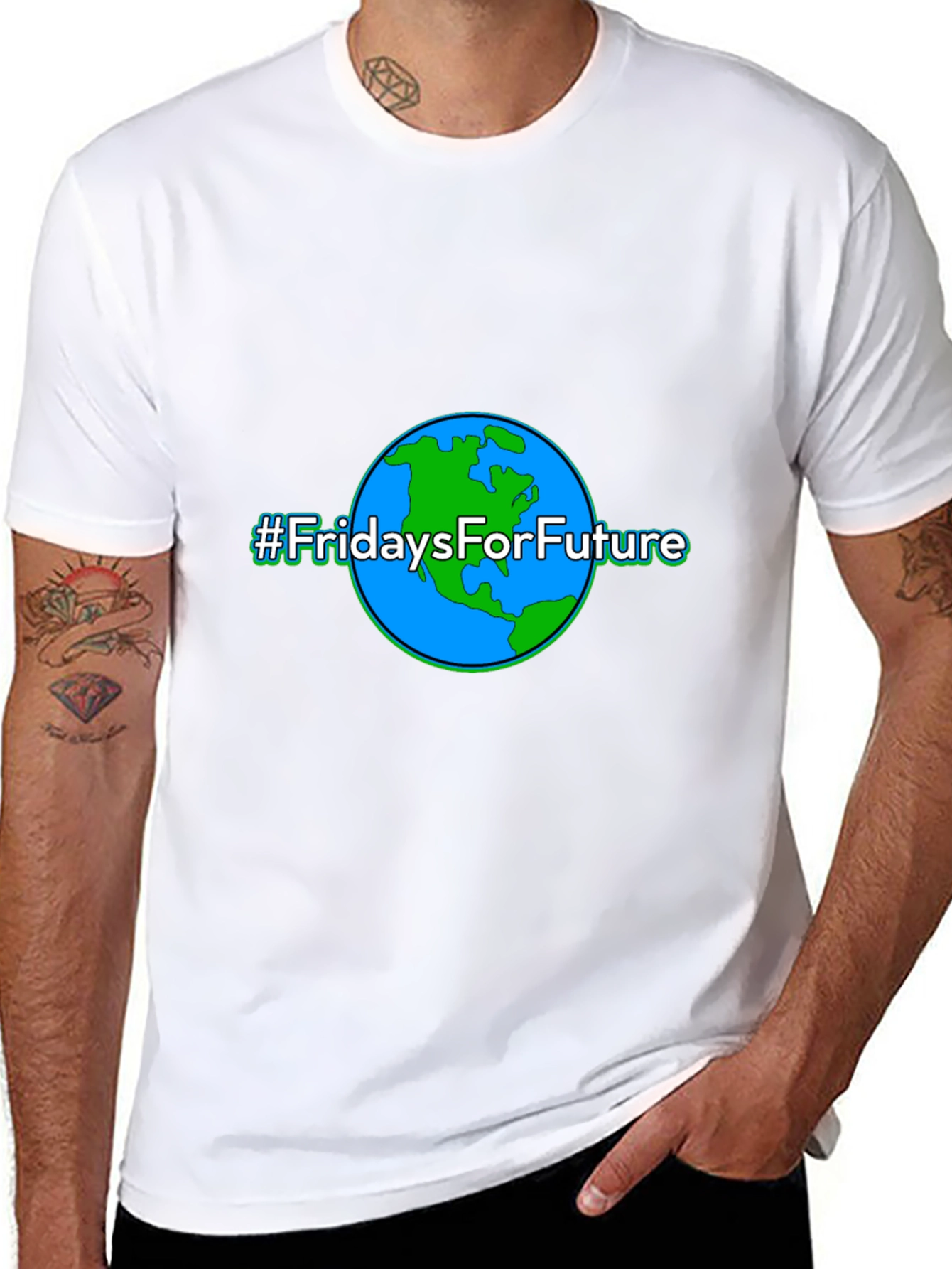 Fridays For Future Earth Graphic T-Shirt