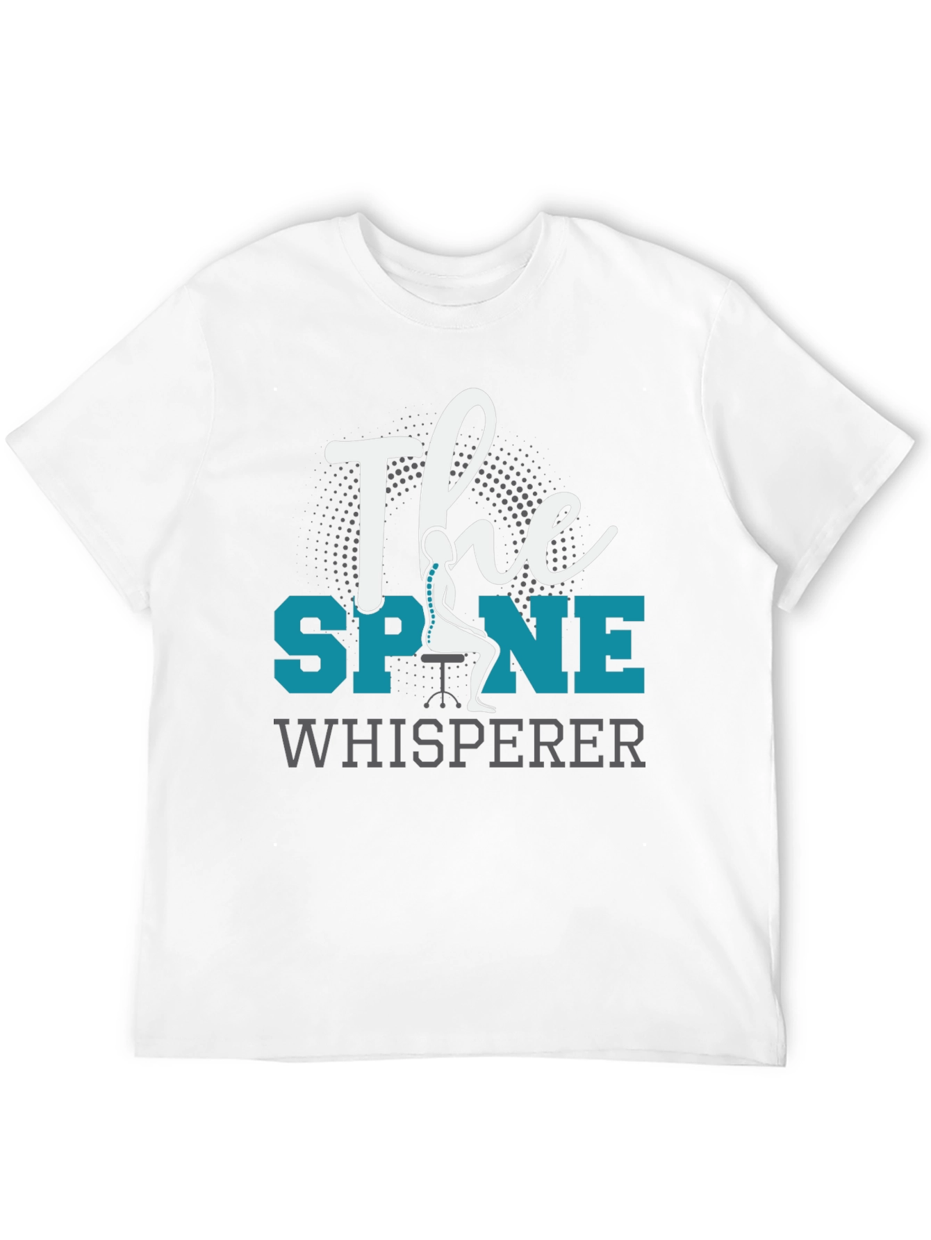 The Spine Whisperer Black Graphic Tee