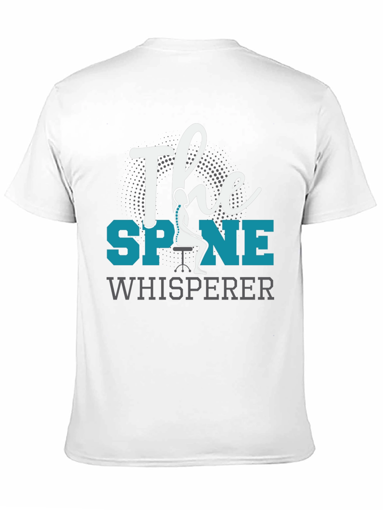 The Spine Whisperer Black Graphic Tee