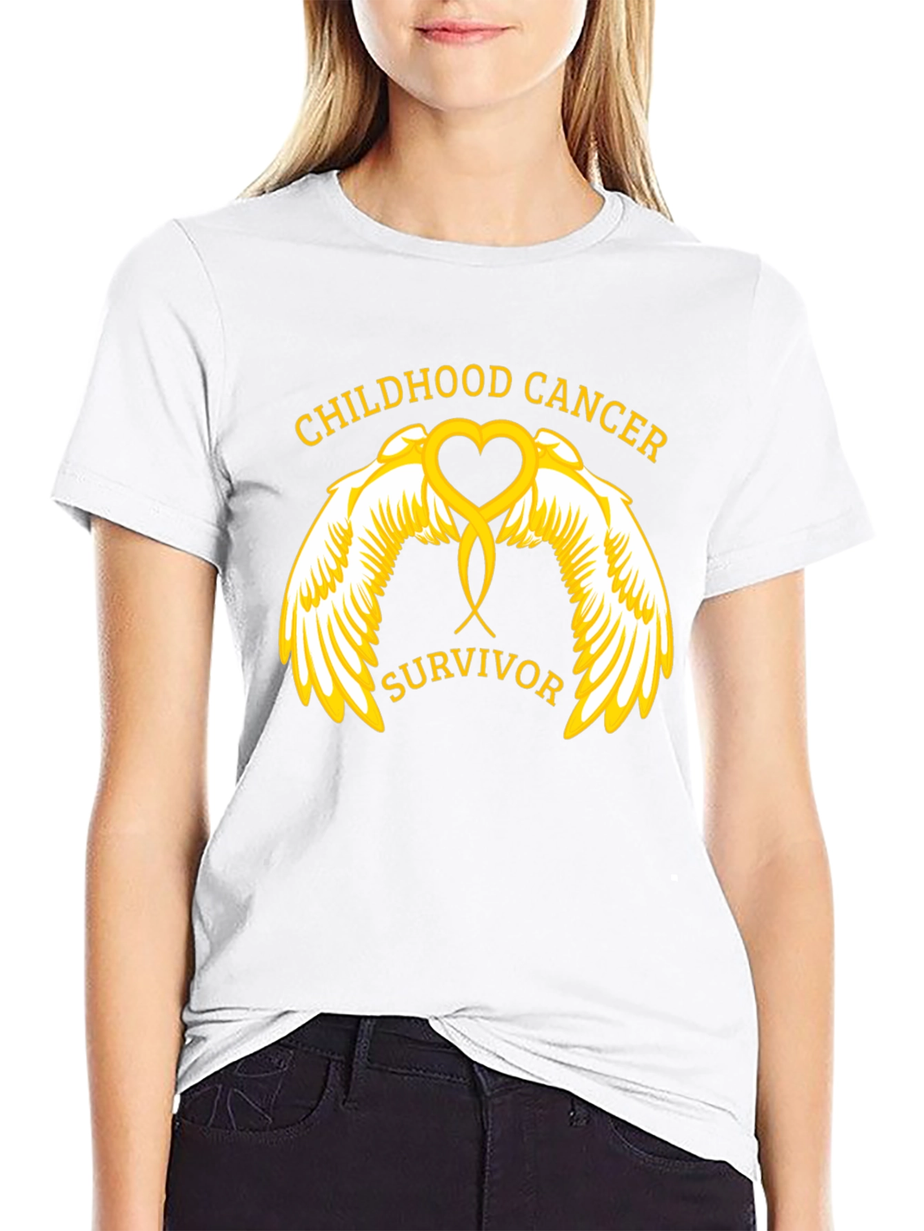 Childhood Cancer Survivor Graphic T-Shirt