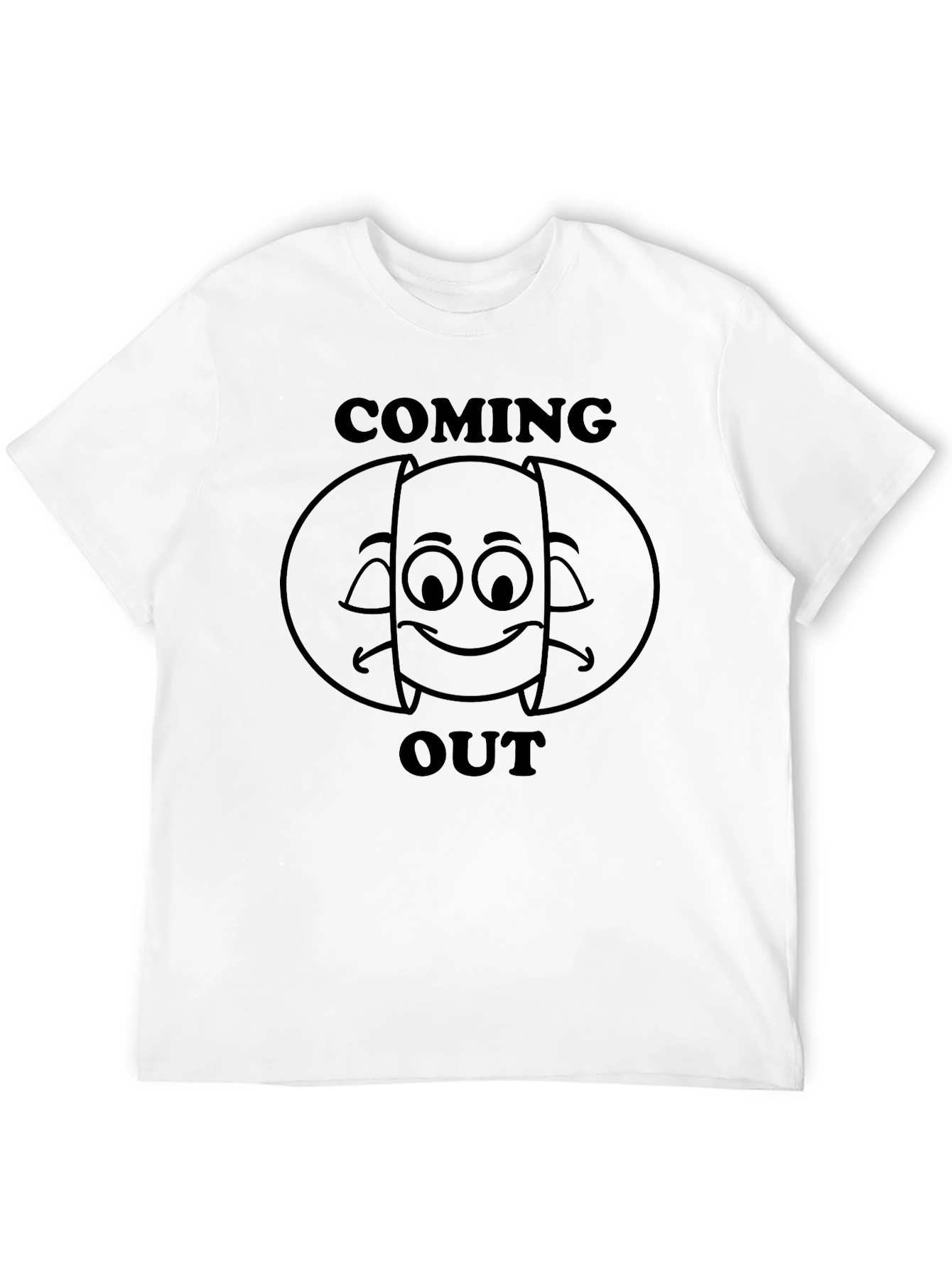 Coming Out Pumpkin Graphic Tee - Halloween