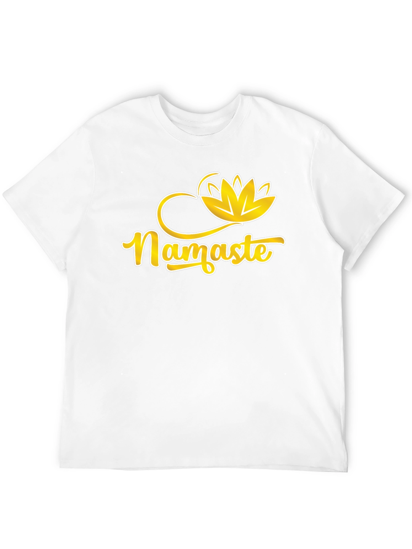 Namaste Lotus Graphic Tee - Soft Cotton
