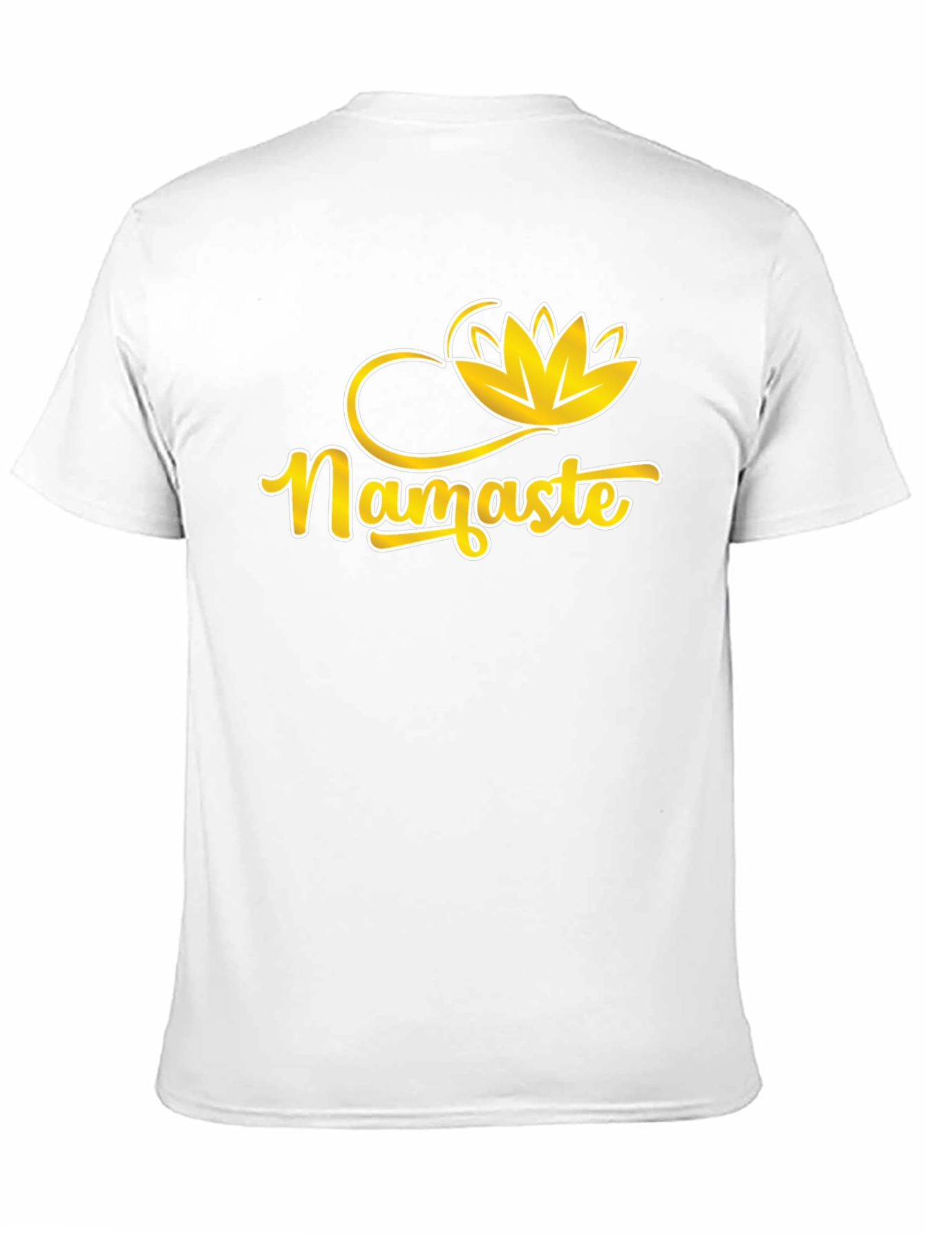 Namaste Lotus Graphic Tee - Soft Cotton