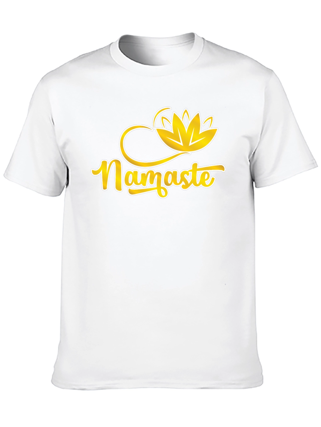 Namaste Lotus Graphic Tee - Soft Cotton