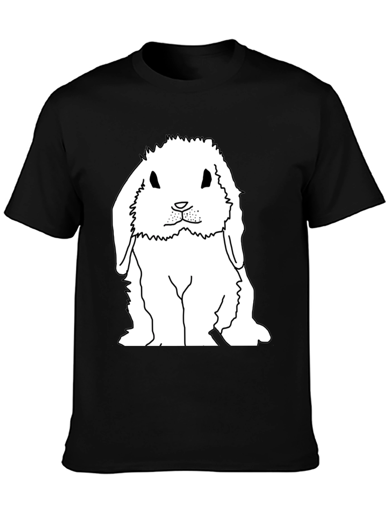Cute Bunny Graphic T-Shirt - Soft Cotton Blend