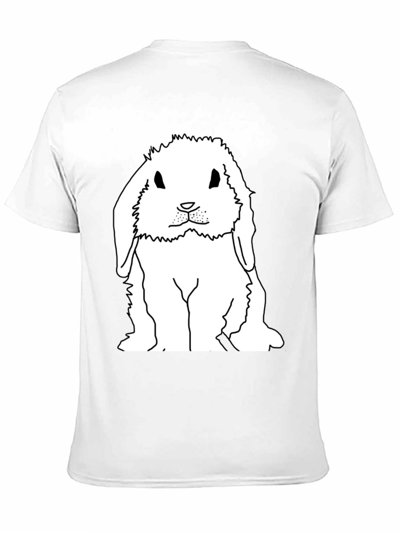 Cute Bunny Graphic T-Shirt - Soft Cotton Blend