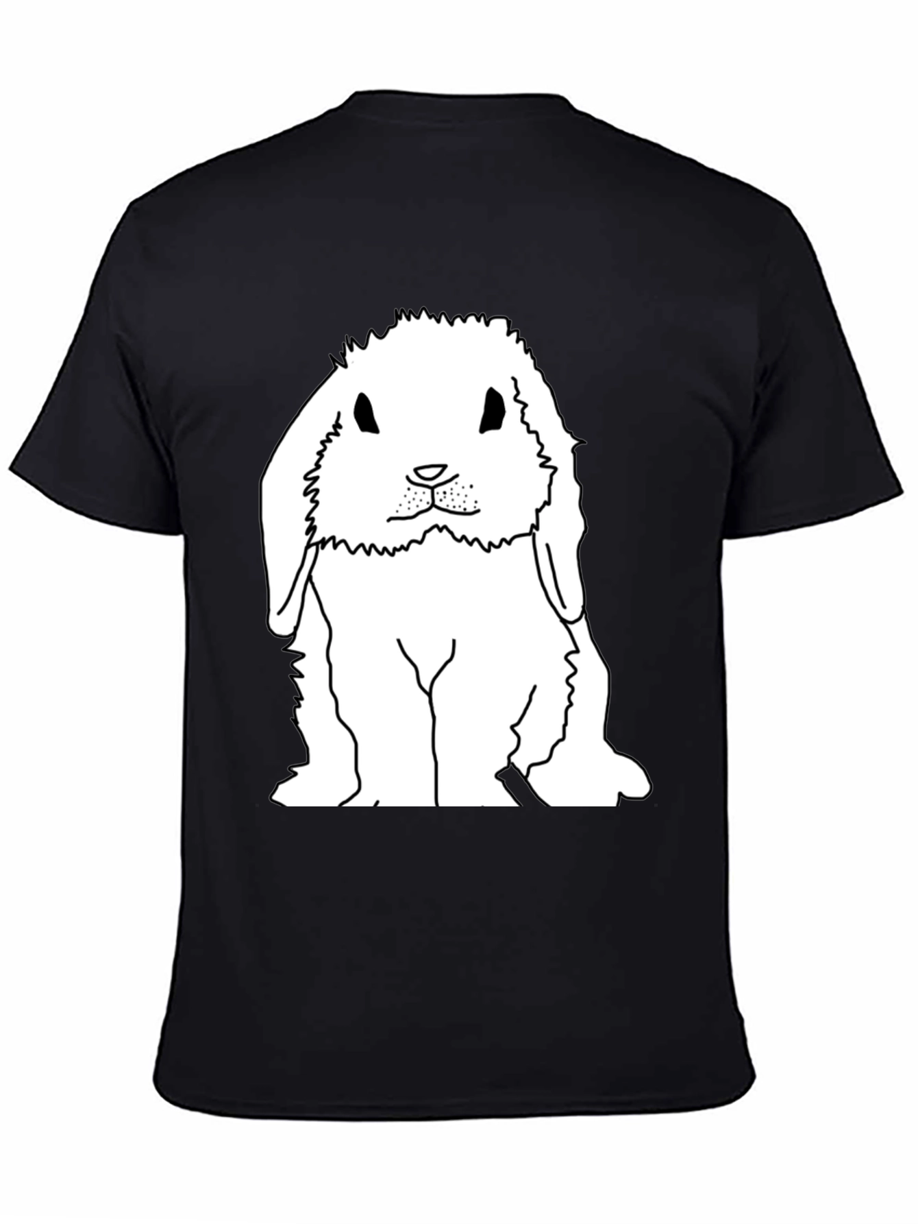 Cute Bunny Graphic T-Shirt - Soft Cotton Blend