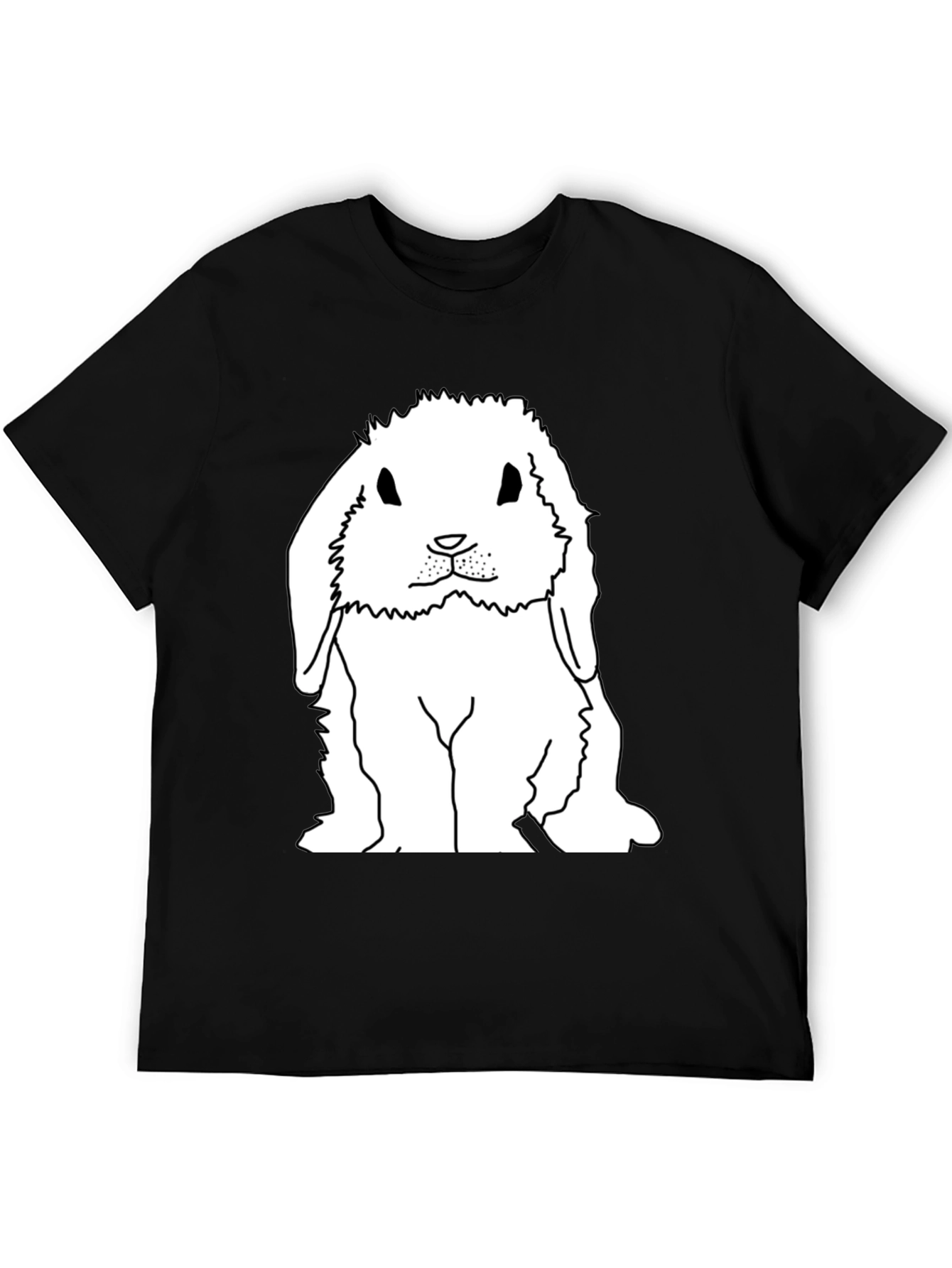Cute Bunny Graphic T-Shirt - Soft Cotton Blend