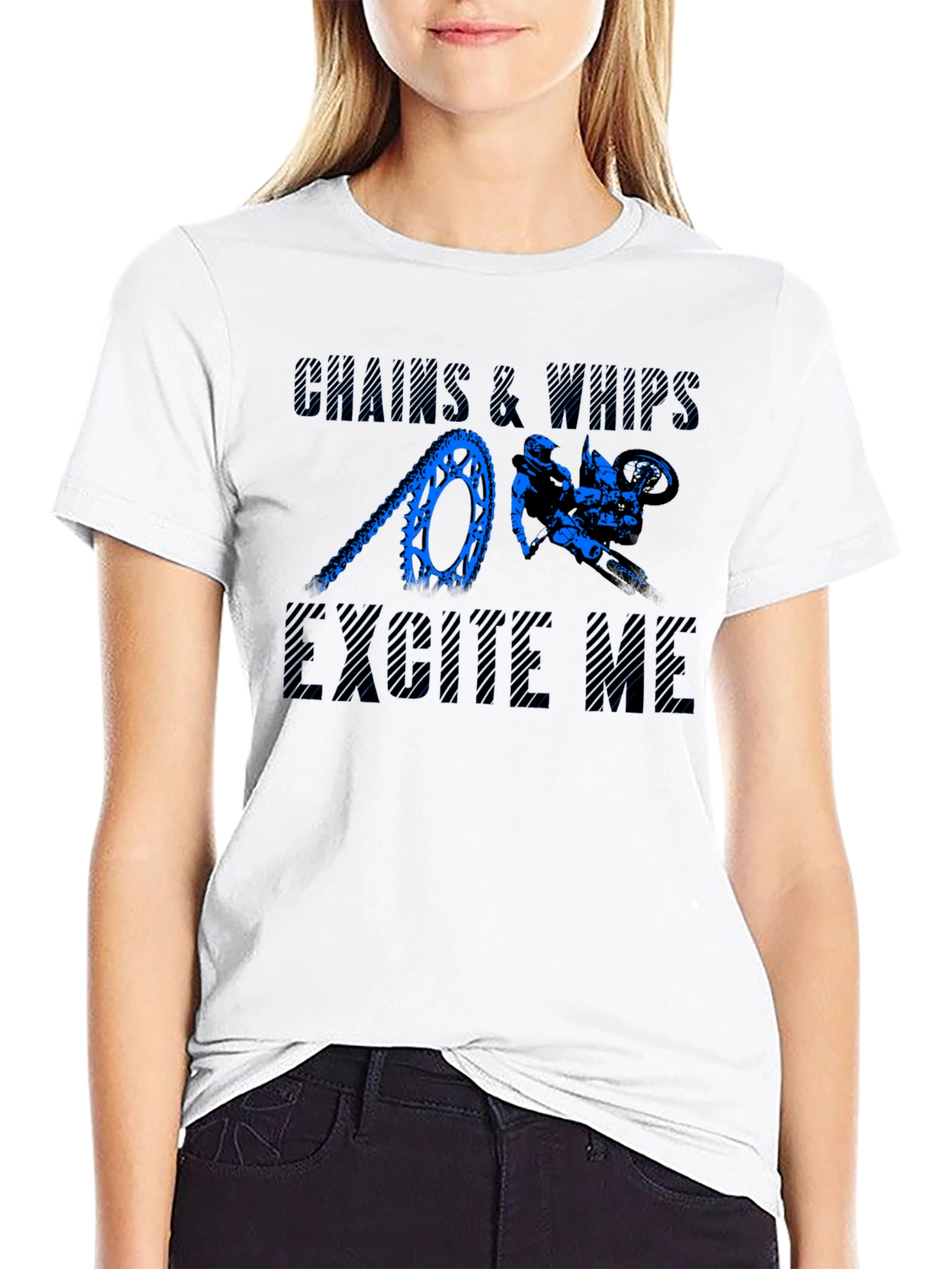 Chains & Whips Excite Me T-Shirt