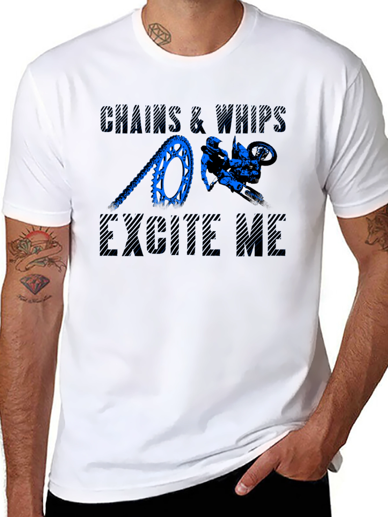 Chains & Whips Excite Me T-Shirt