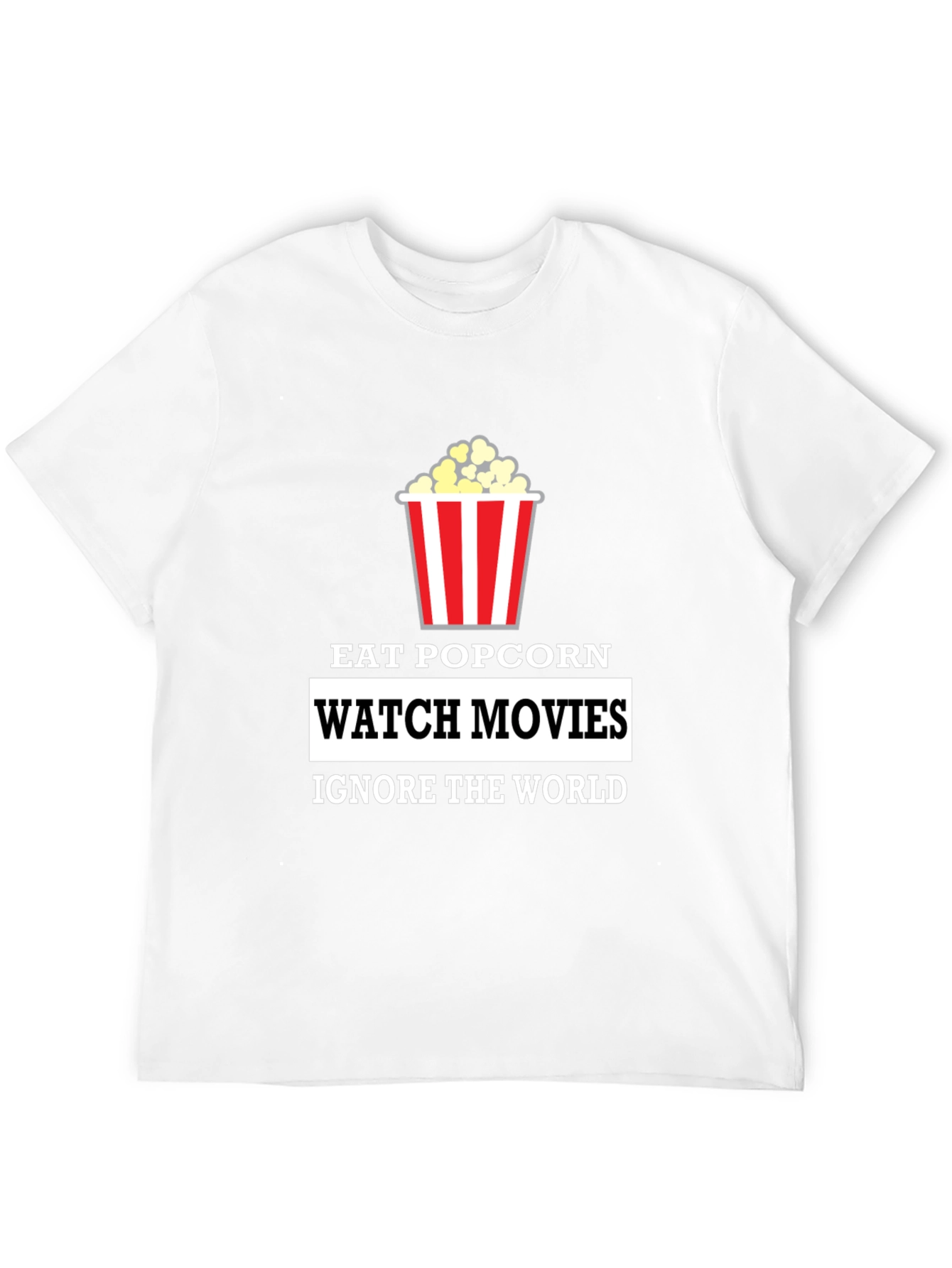 Eat Popcorn Watch Movies T-Shirt