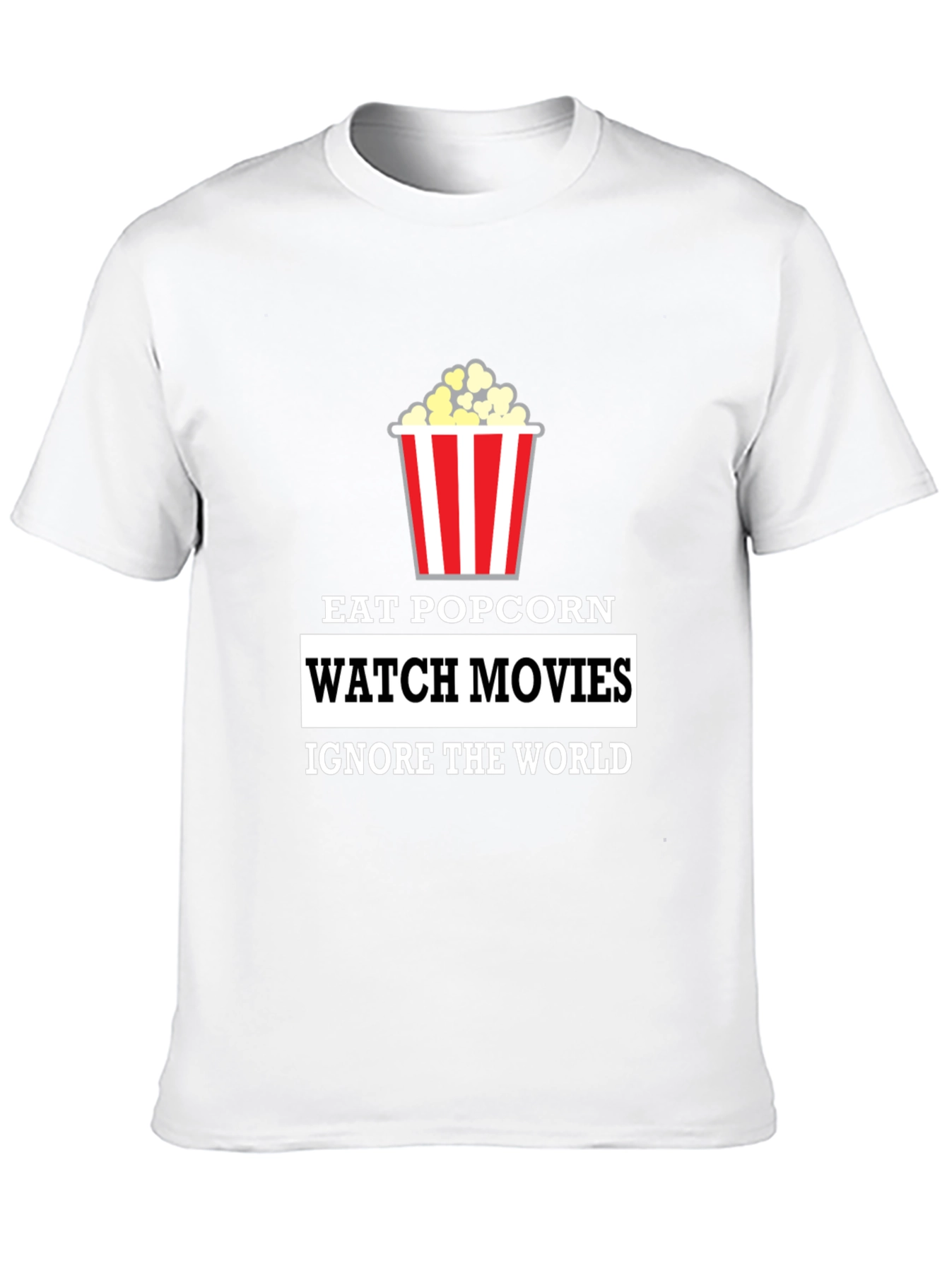 Eat Popcorn Watch Movies T-Shirt