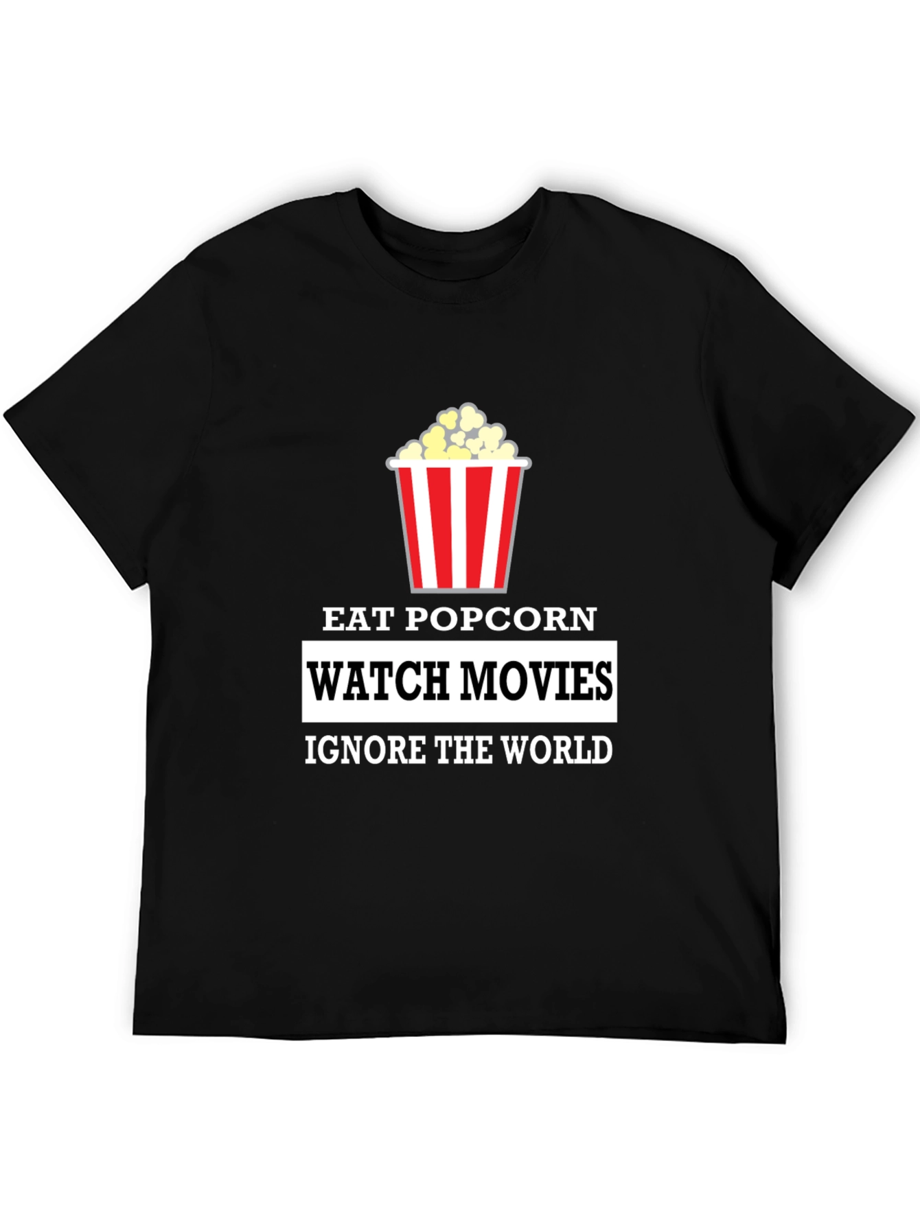 Eat Popcorn Watch Movies T-Shirt