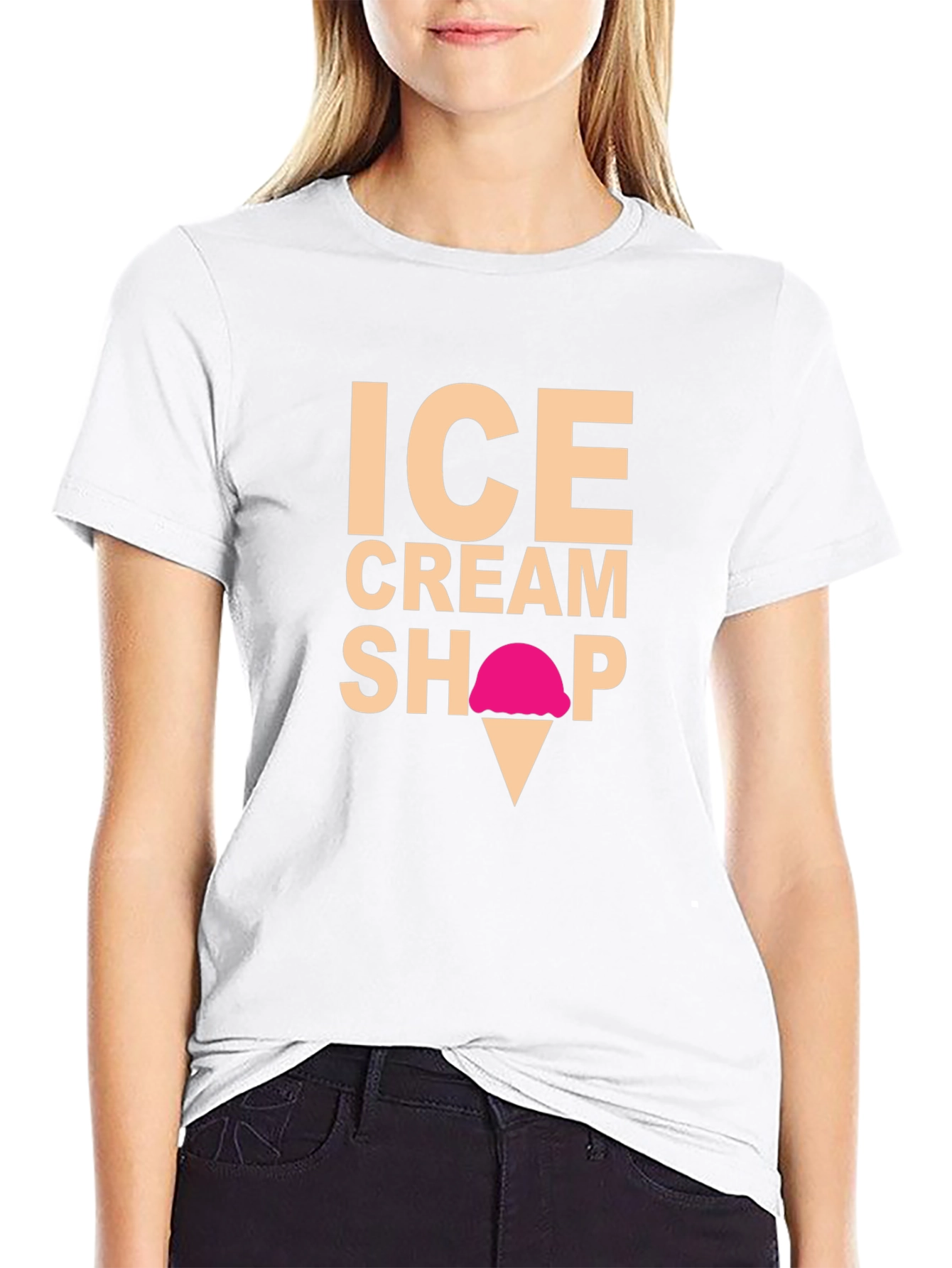 Ice Cream Shop Graphic T-Shirt