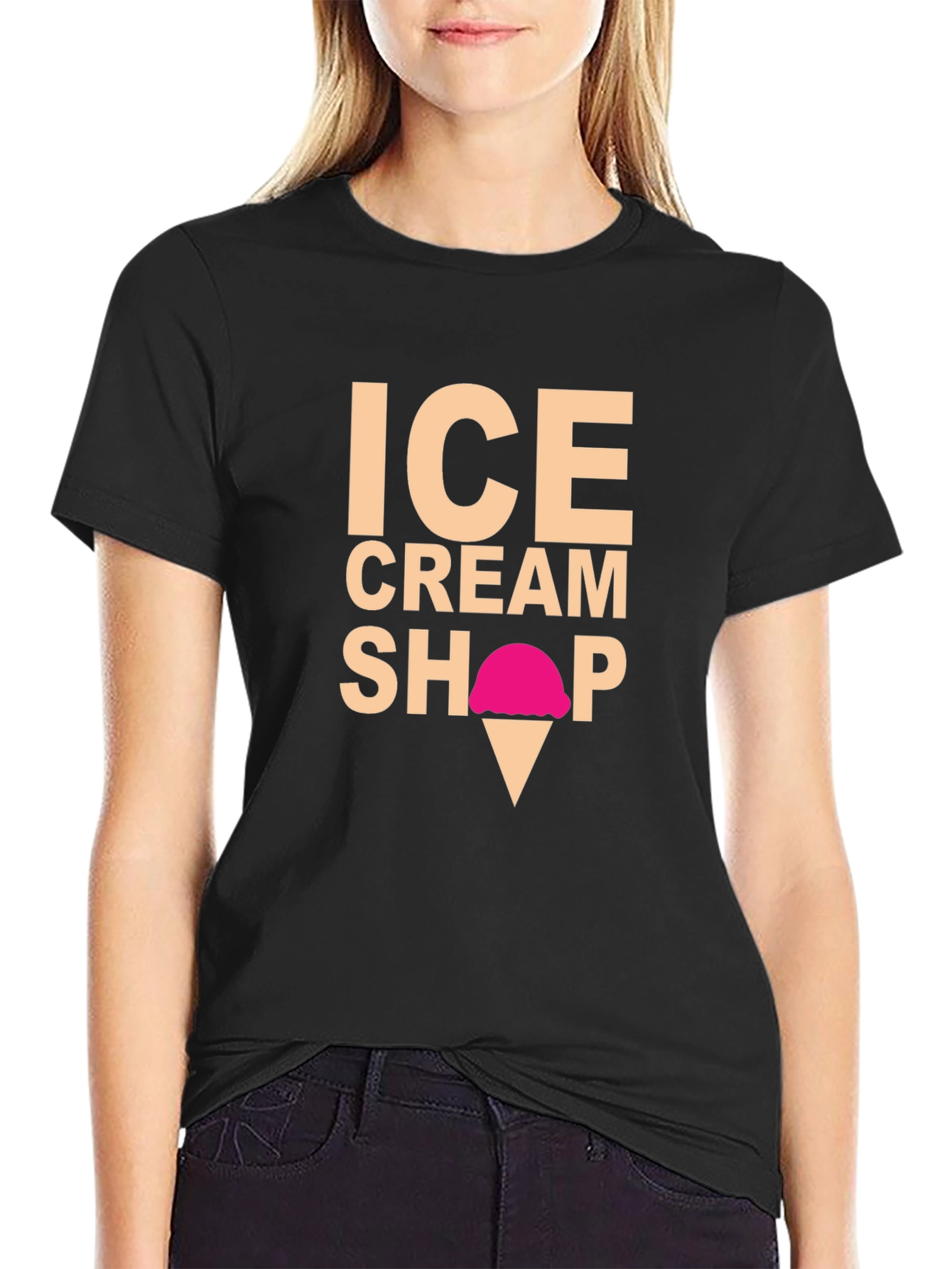 Ice Cream Shop Graphic T-Shirt
