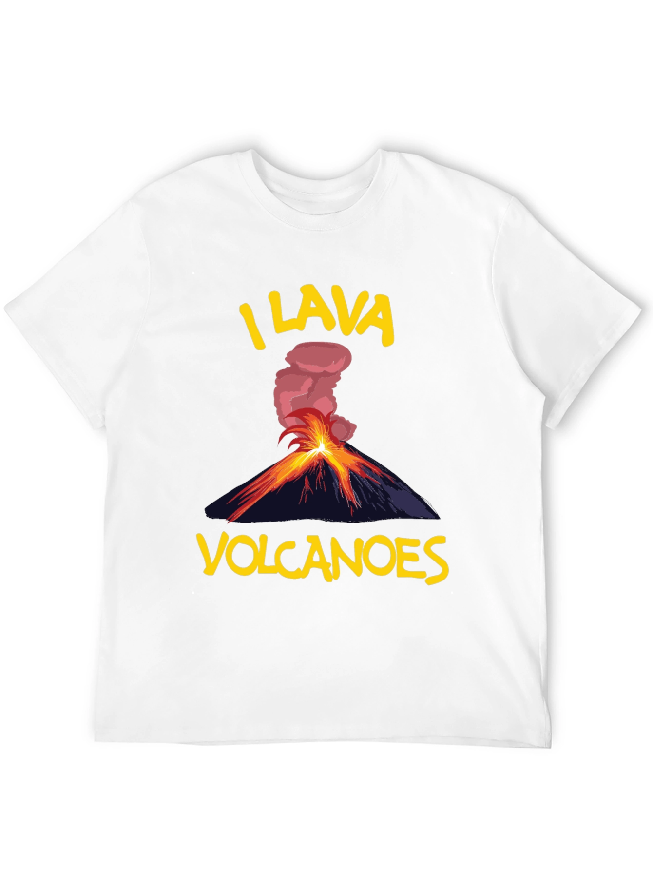 I Lava Volcanoes T-Shirt - Funny Volcano Lover Tee
