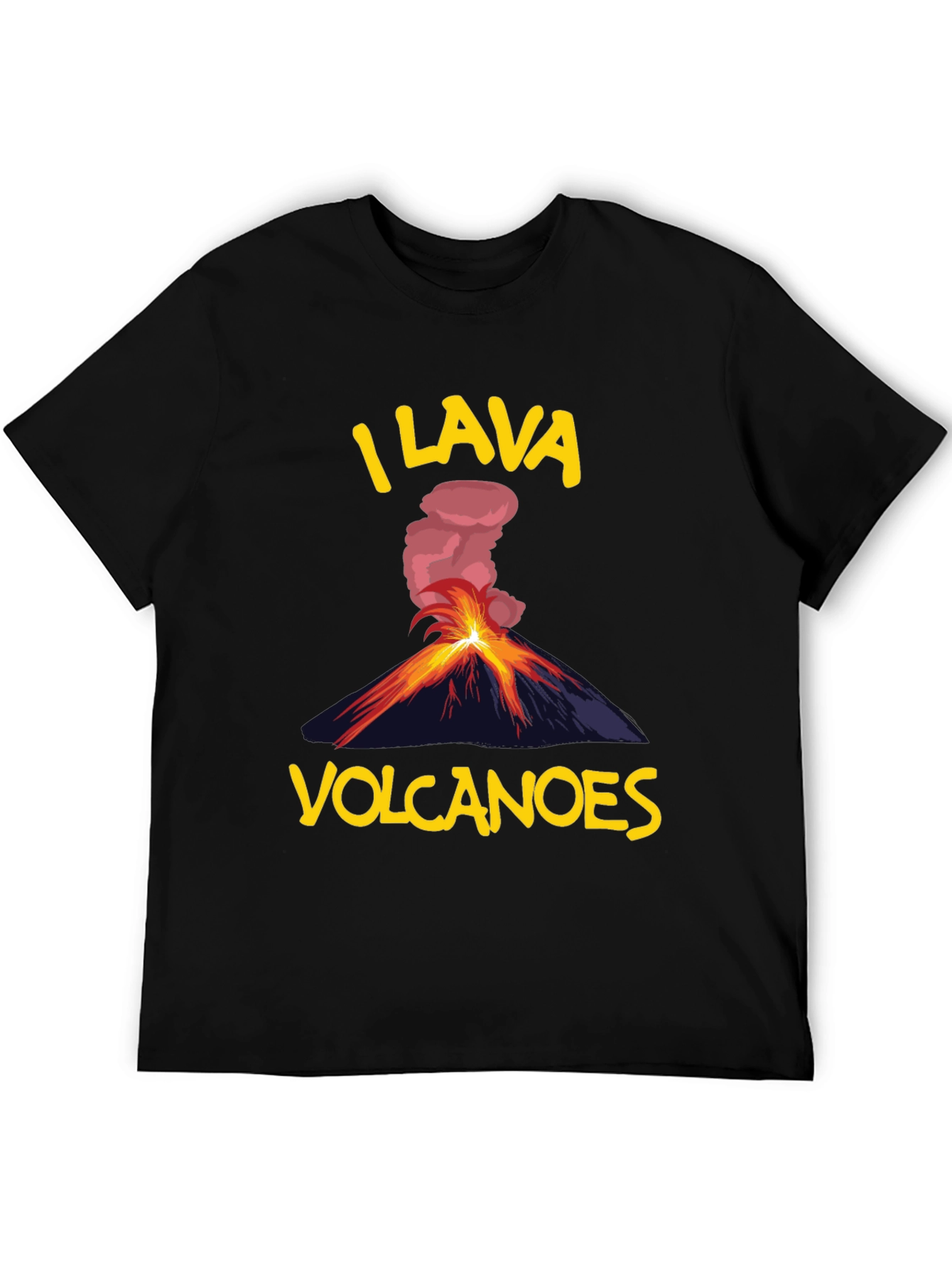 I Lava Volcanoes T-Shirt - Funny Volcano Lover Tee