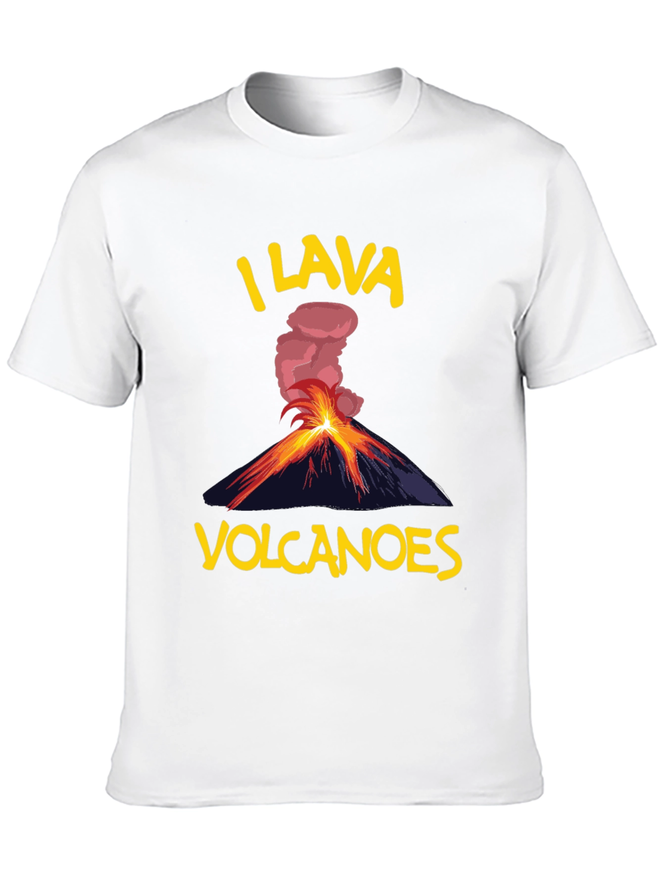 I Lava Volcanoes T-Shirt - Funny Volcano Lover Tee