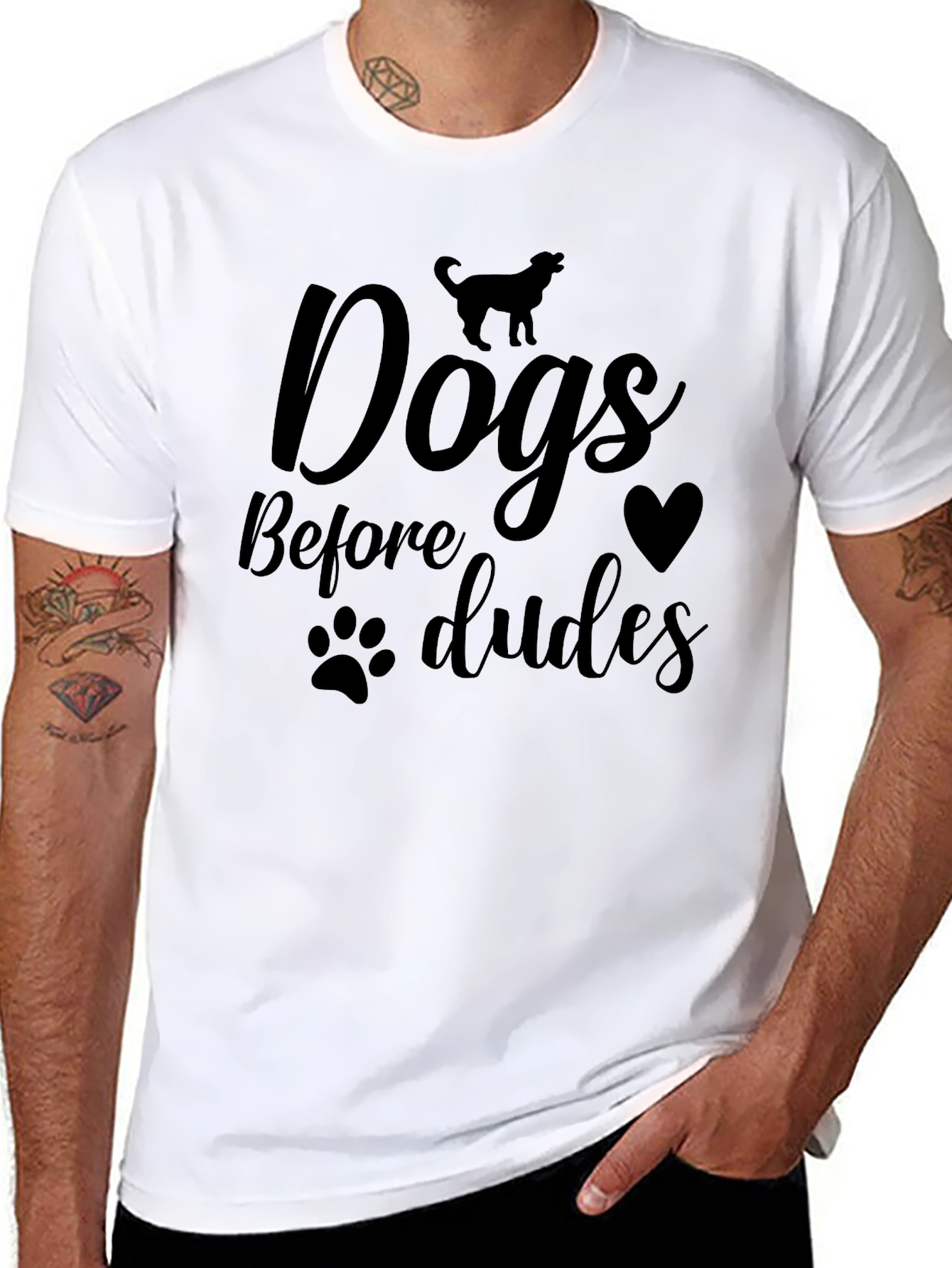 Dogs Before Dudes Graphic Tee