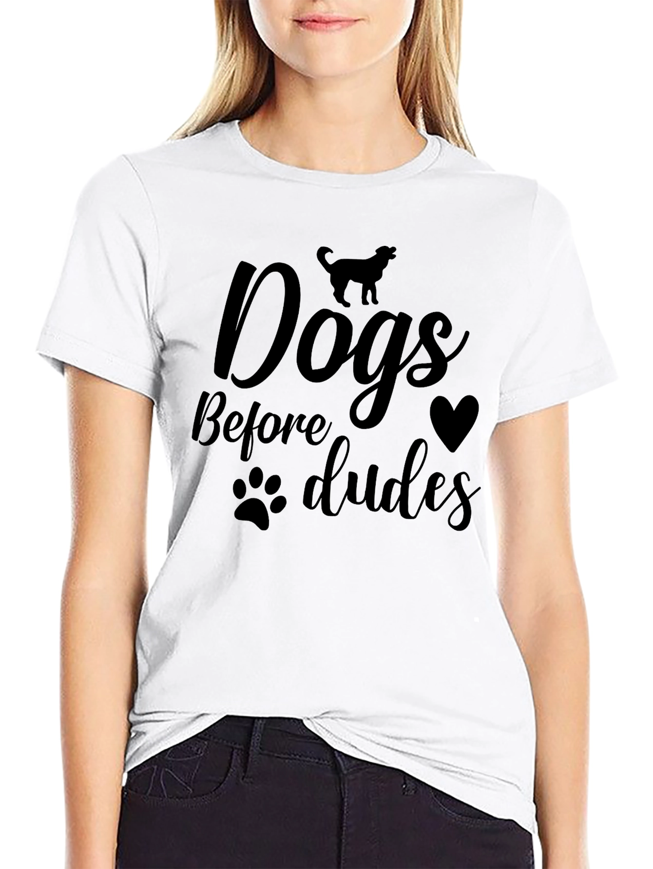 Dogs Before Dudes Graphic Tee
