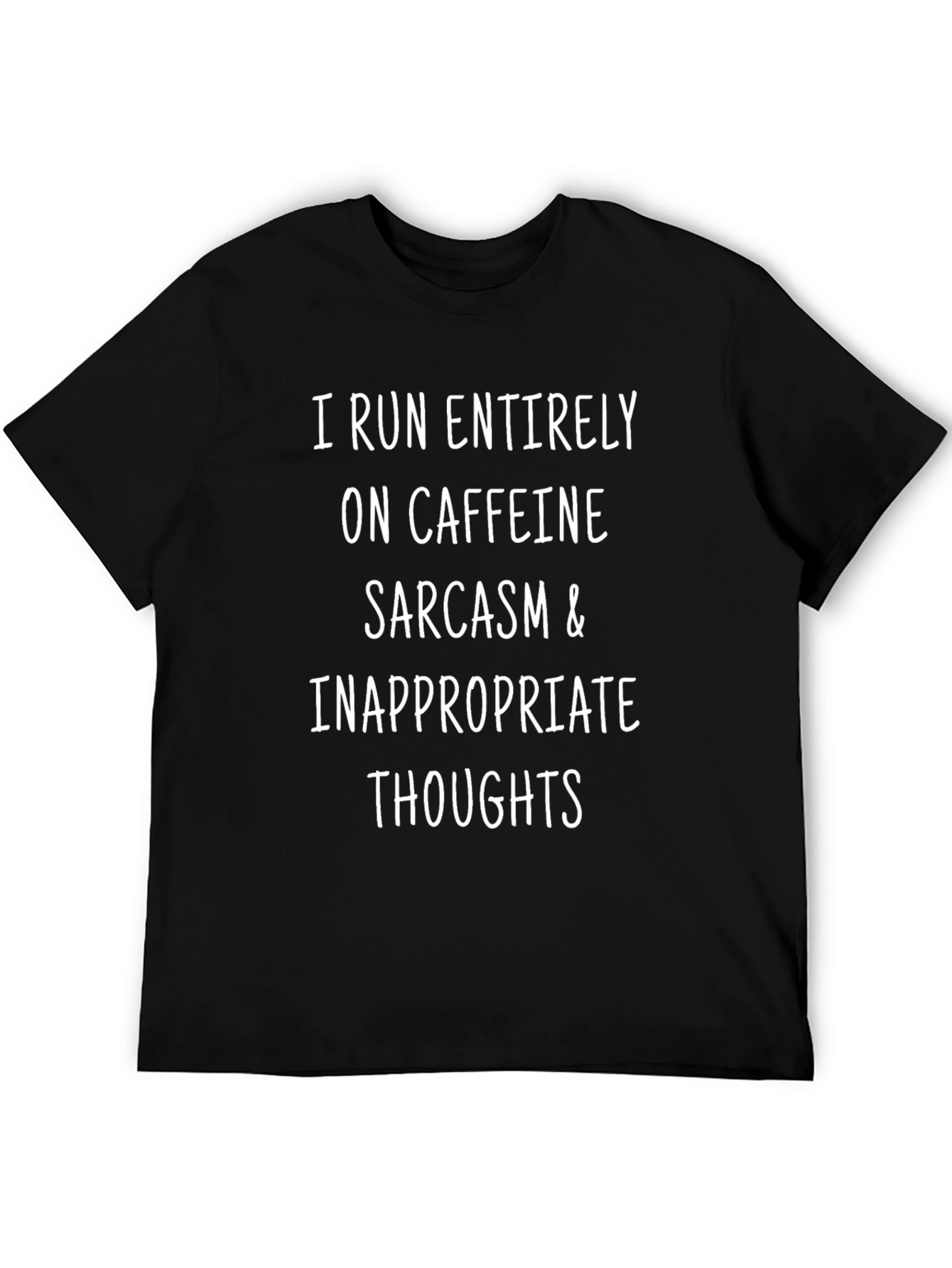 Caffeine Sarcasm & Inappropriate Thoughts T-Shirt