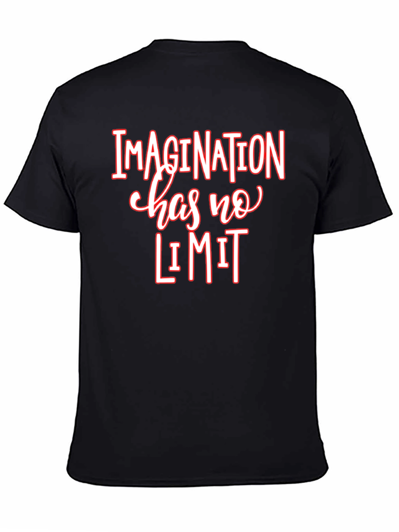 Imagination T-Shirt - No Limit Black Tee