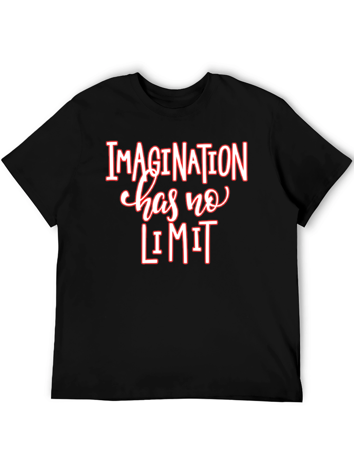 Imagination T-Shirt - No Limit Black Tee