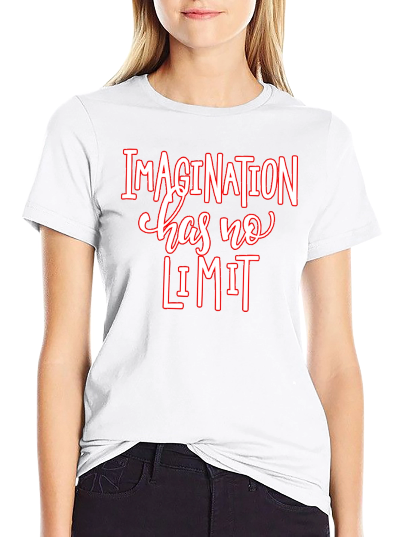 Imagination T-Shirt - No Limit Black Tee