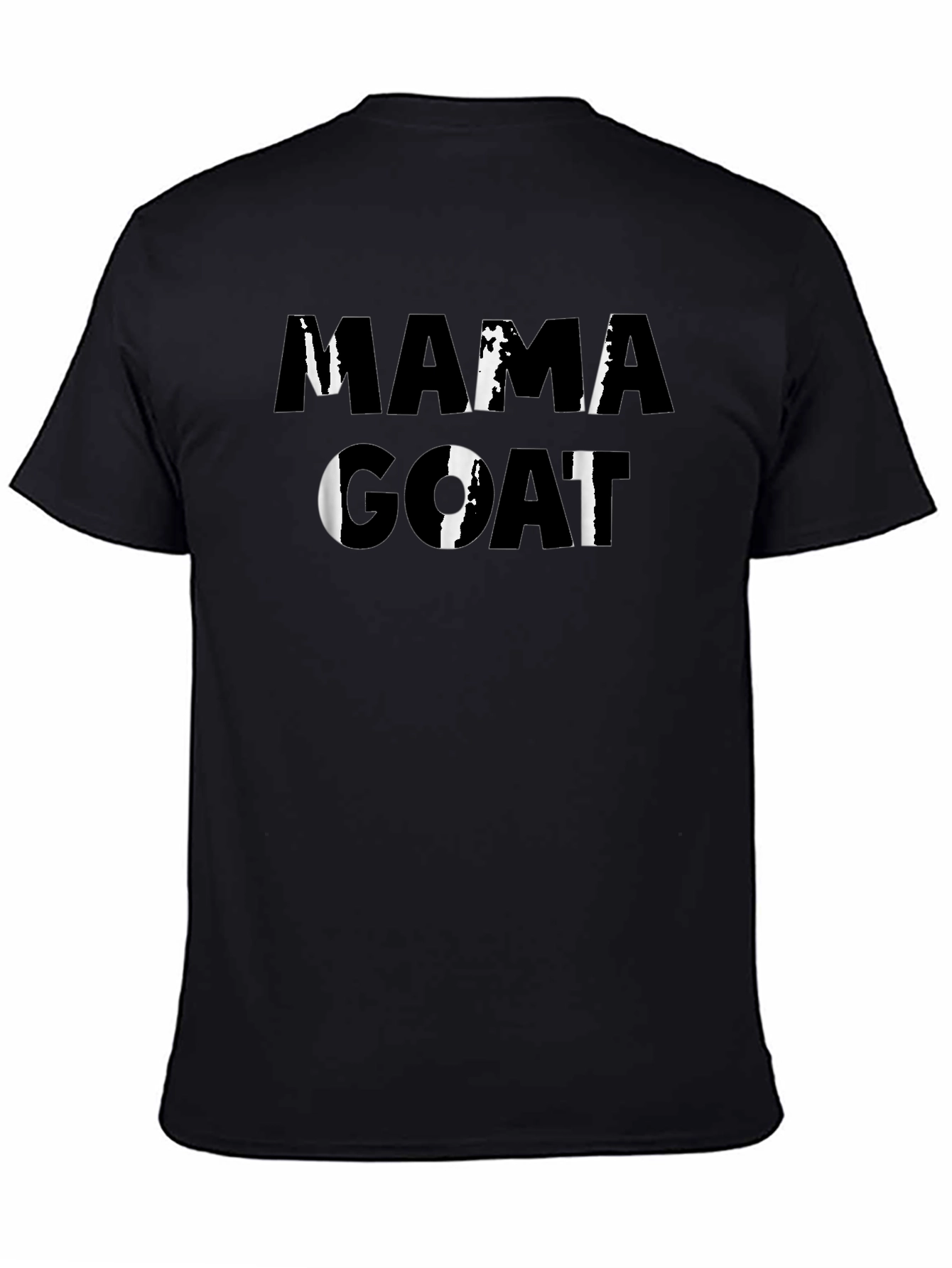 Mama Goat Graphic Tee - Black T-Shirt