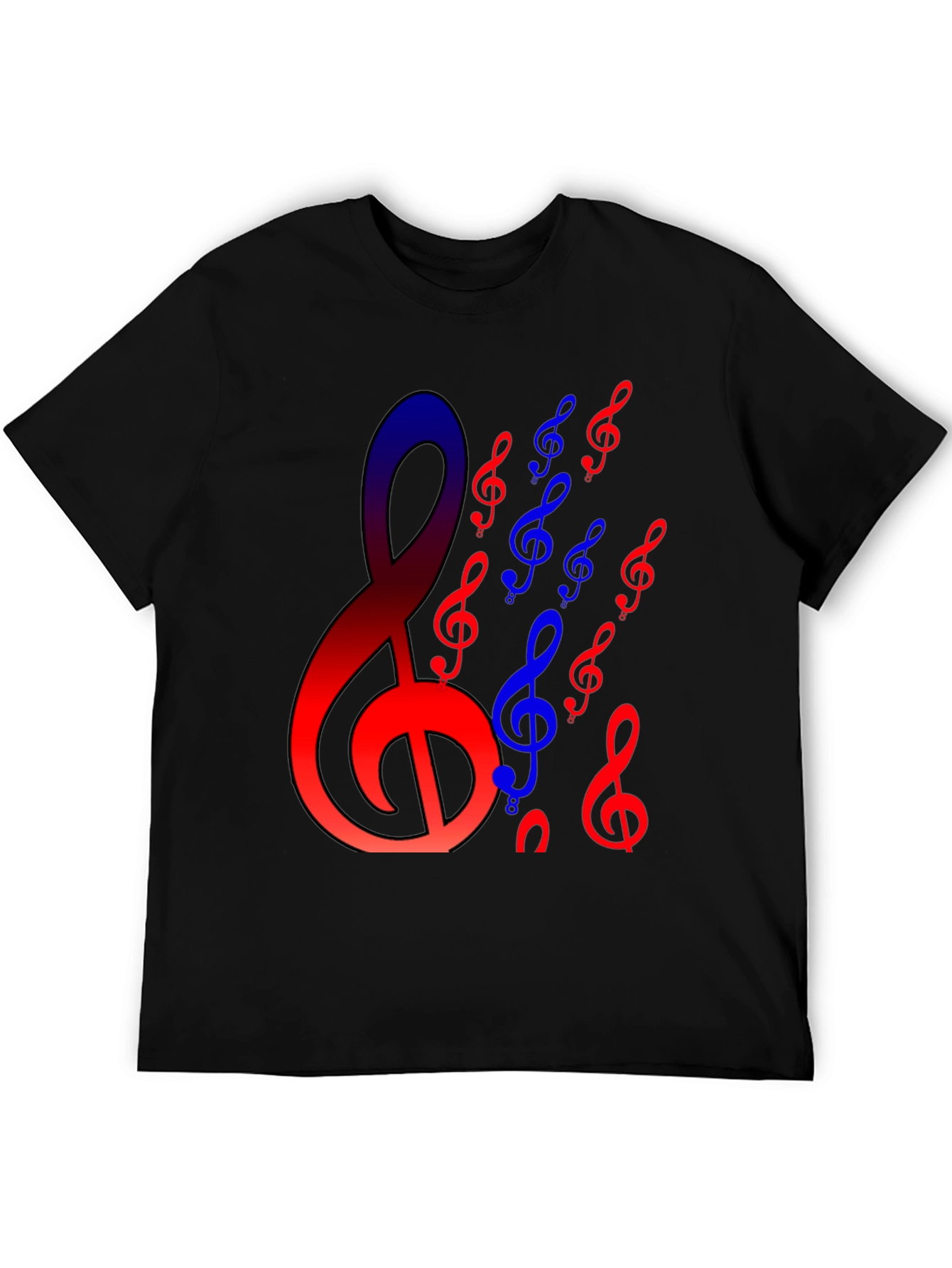 Musical Note Graphic T-Shirt - Stylish & Unique