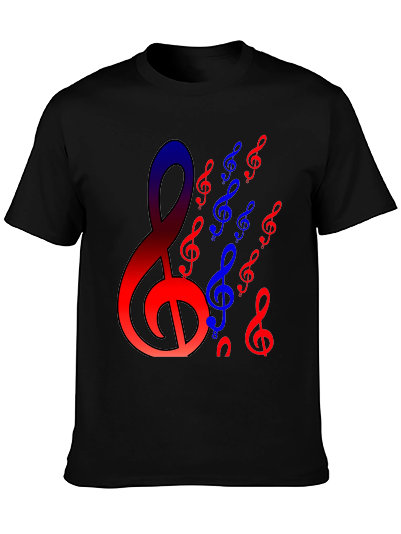 Musical Note Graphic T-Shirt - Stylish & Unique
