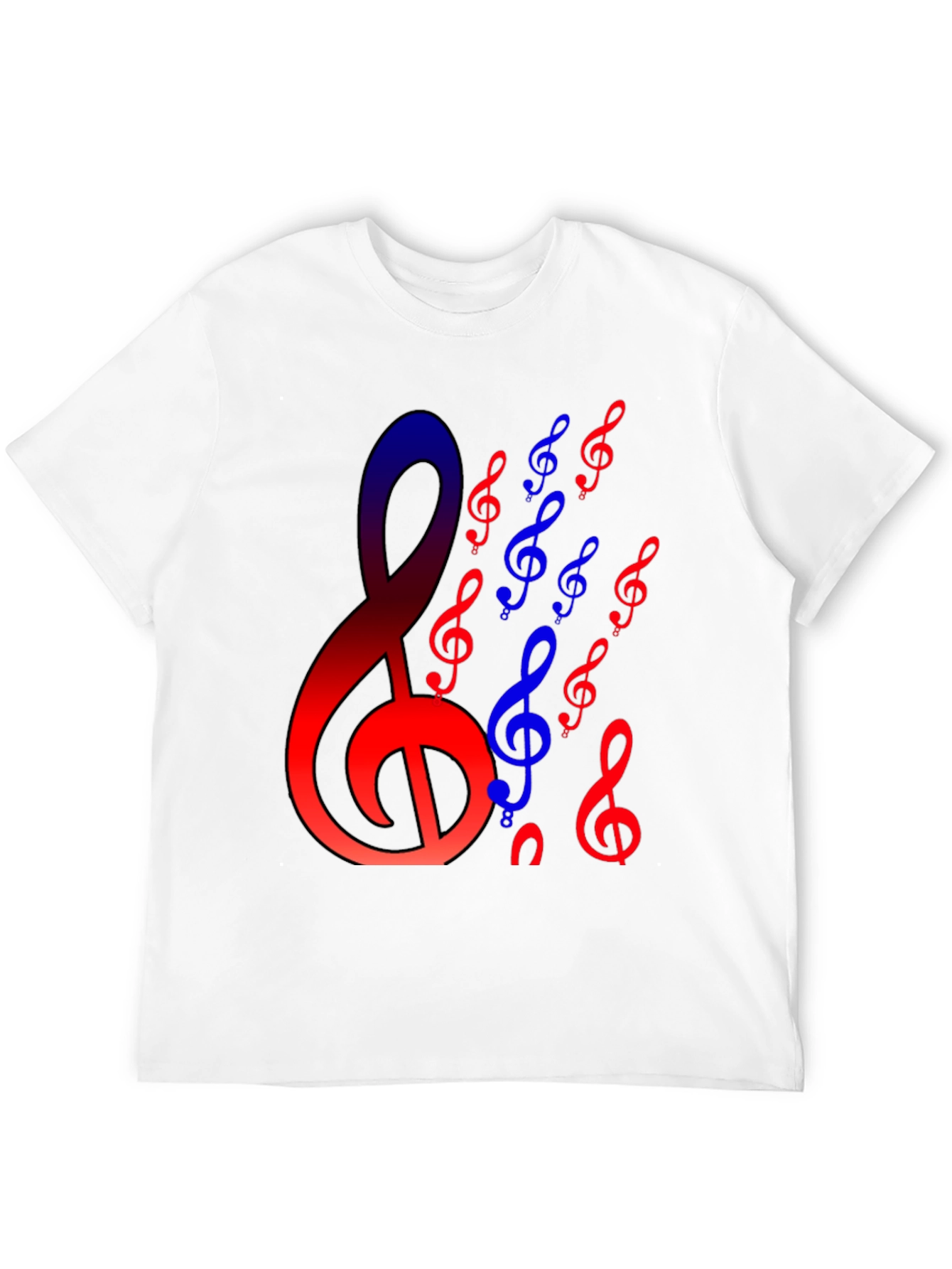 Musical Note Graphic T-Shirt - Stylish & Unique
