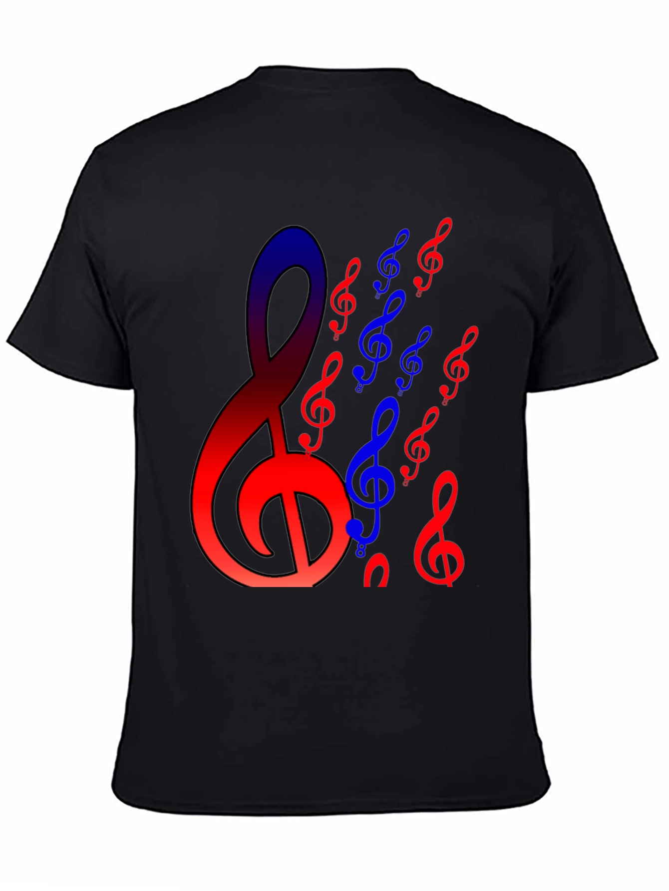 Musical Note Graphic T-Shirt - Stylish & Unique