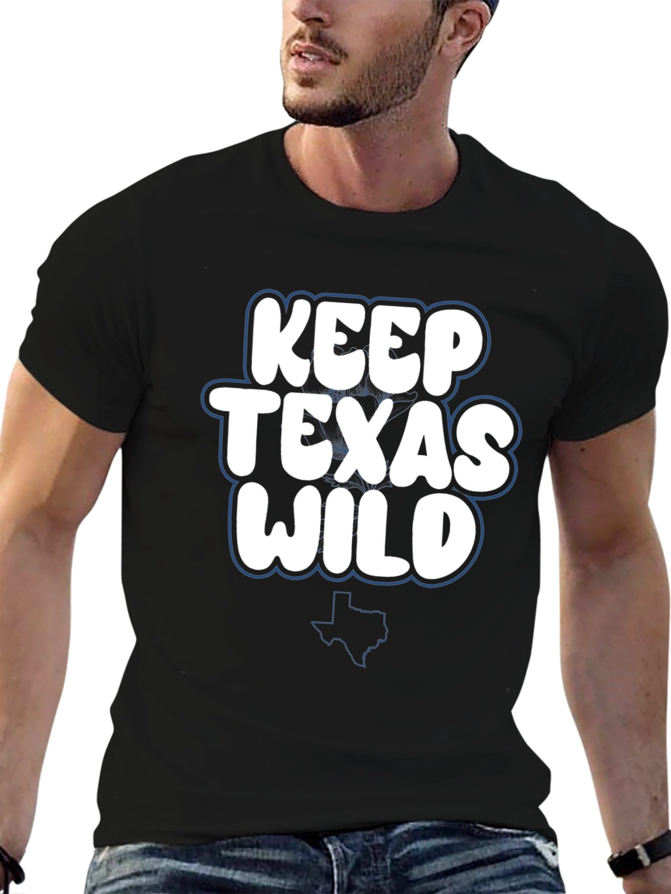 Keep Texas Wild Graphic T-Shirt