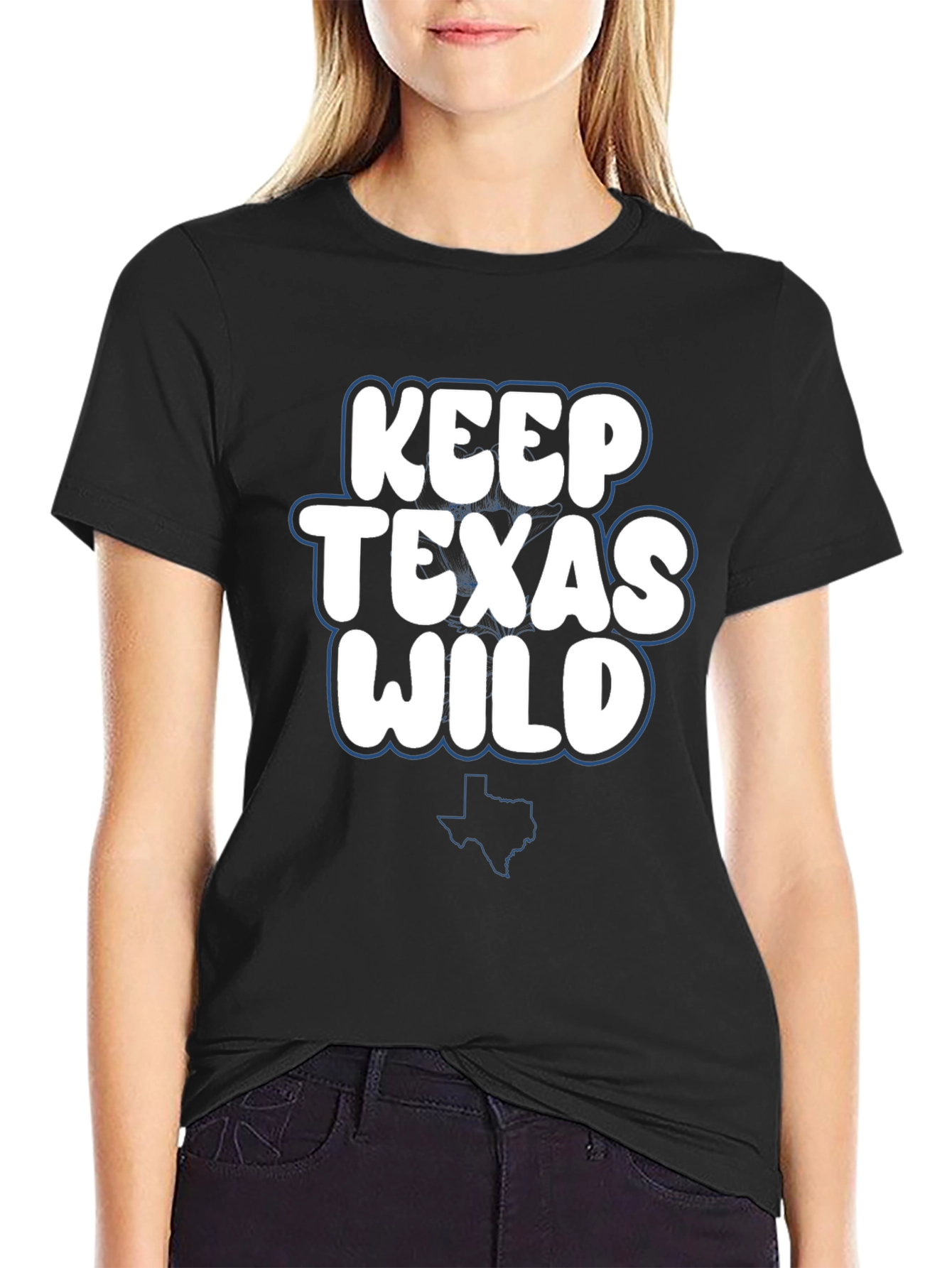 Keep Texas Wild Graphic T-Shirt