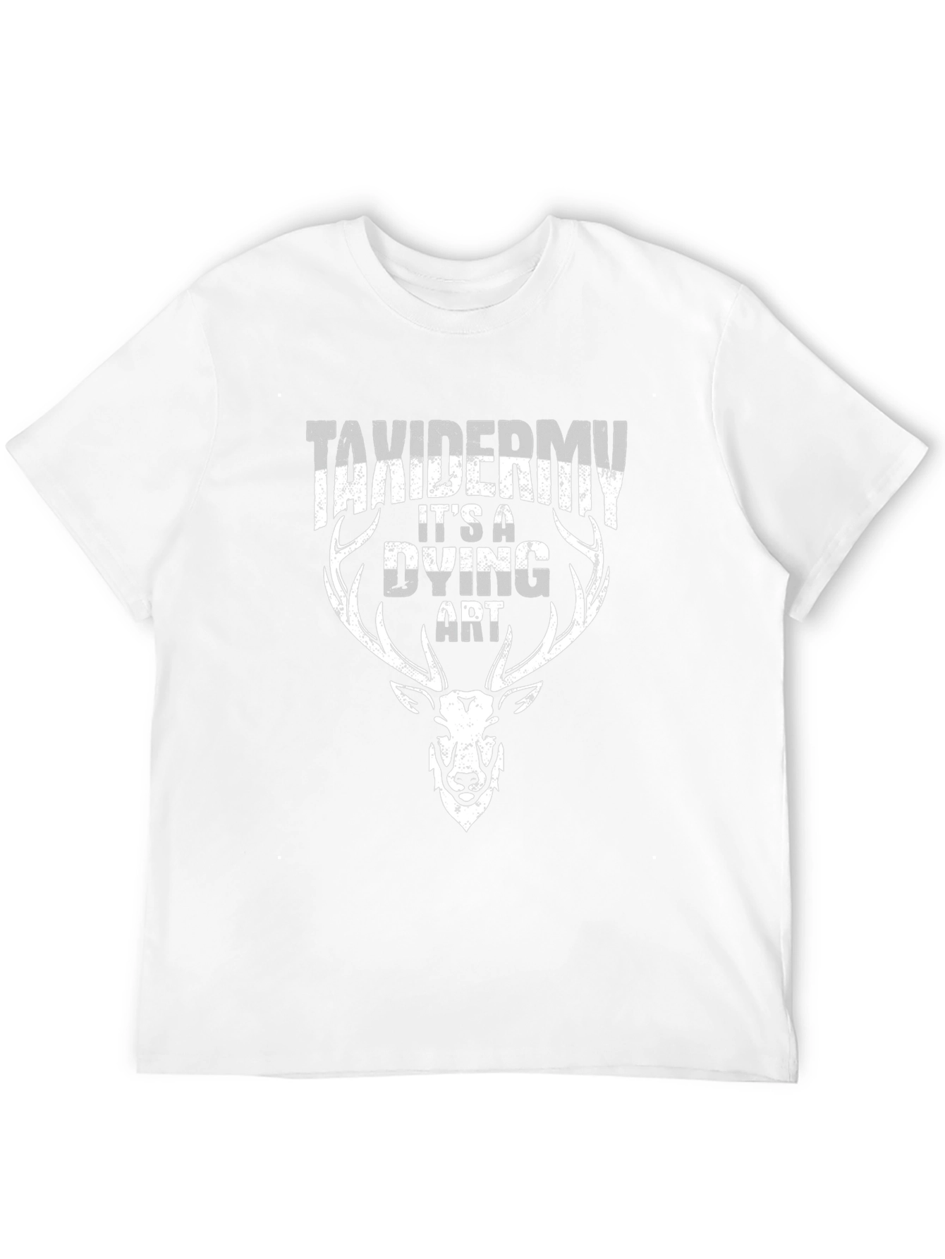 Taxidermy Dying Art Deer Graphic T-Shirt