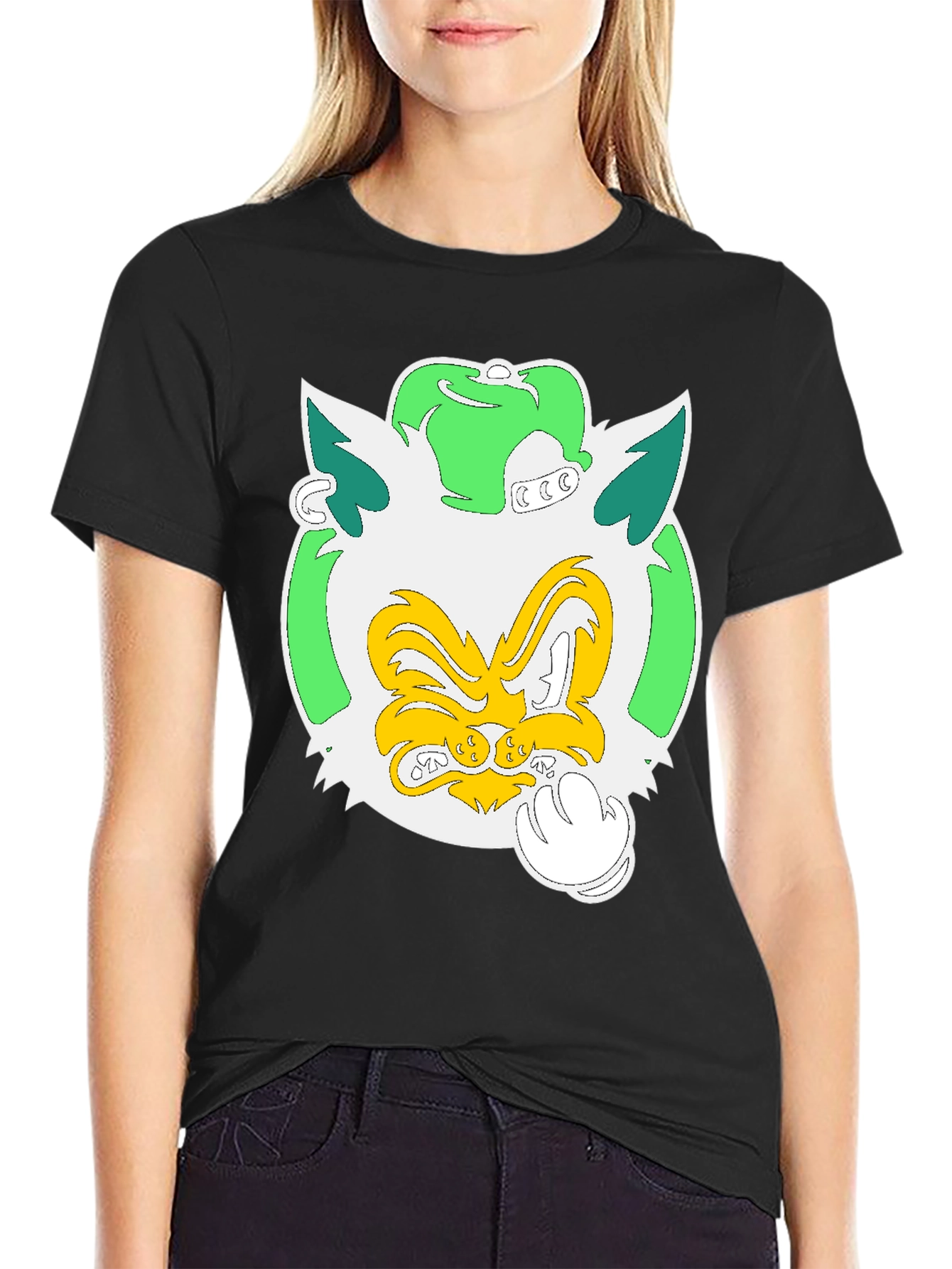 Cartoon Fox T-Shirt