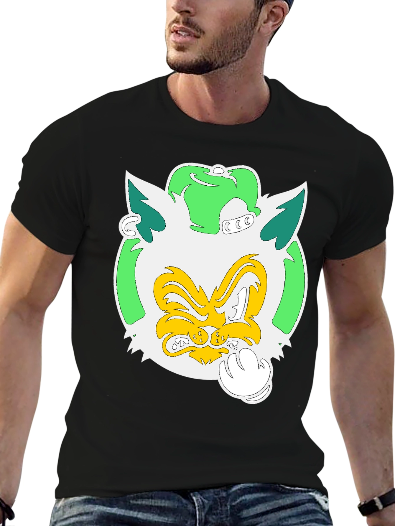 Cartoon Fox T-Shirt