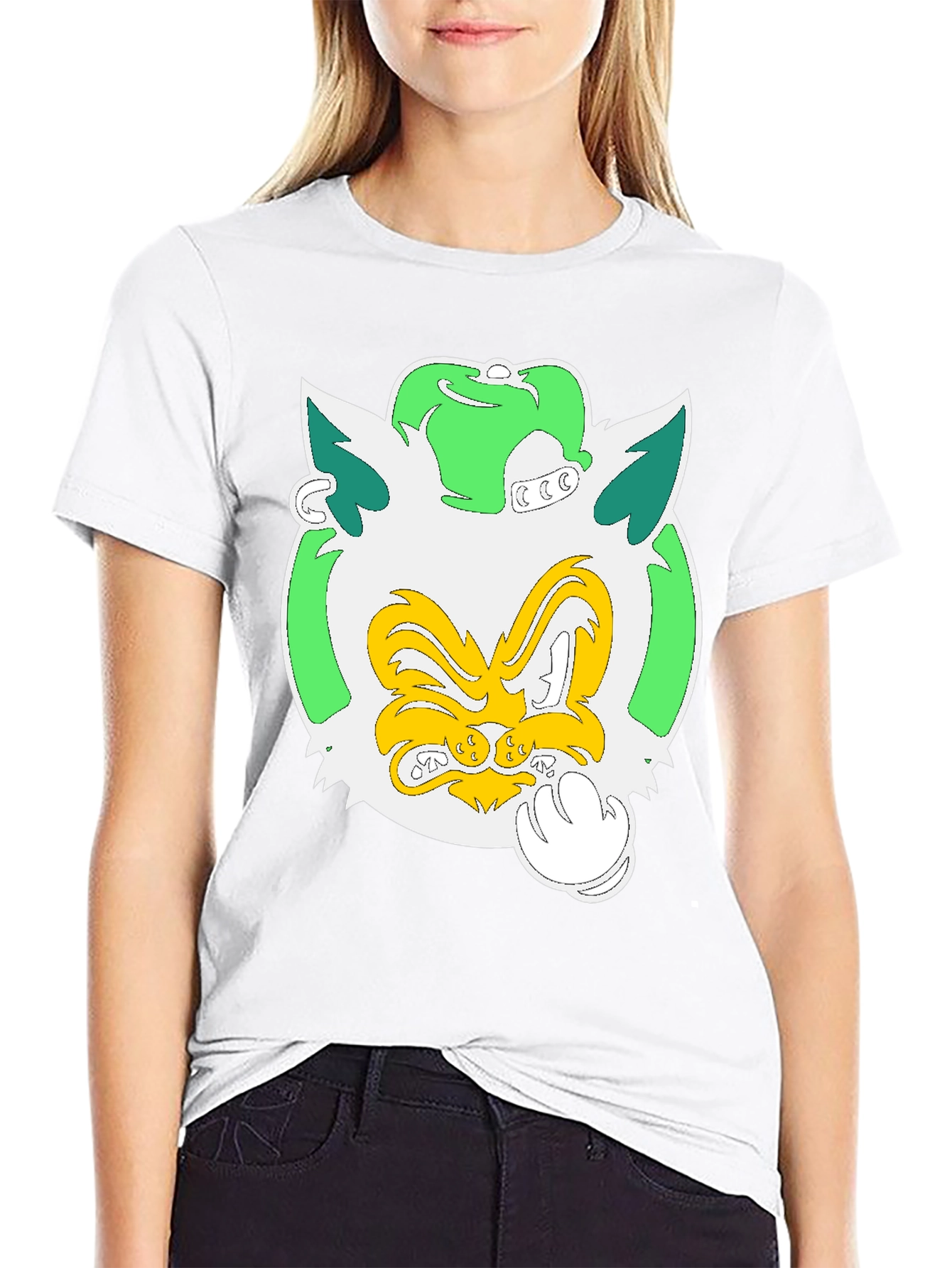Cartoon Fox T-Shirt