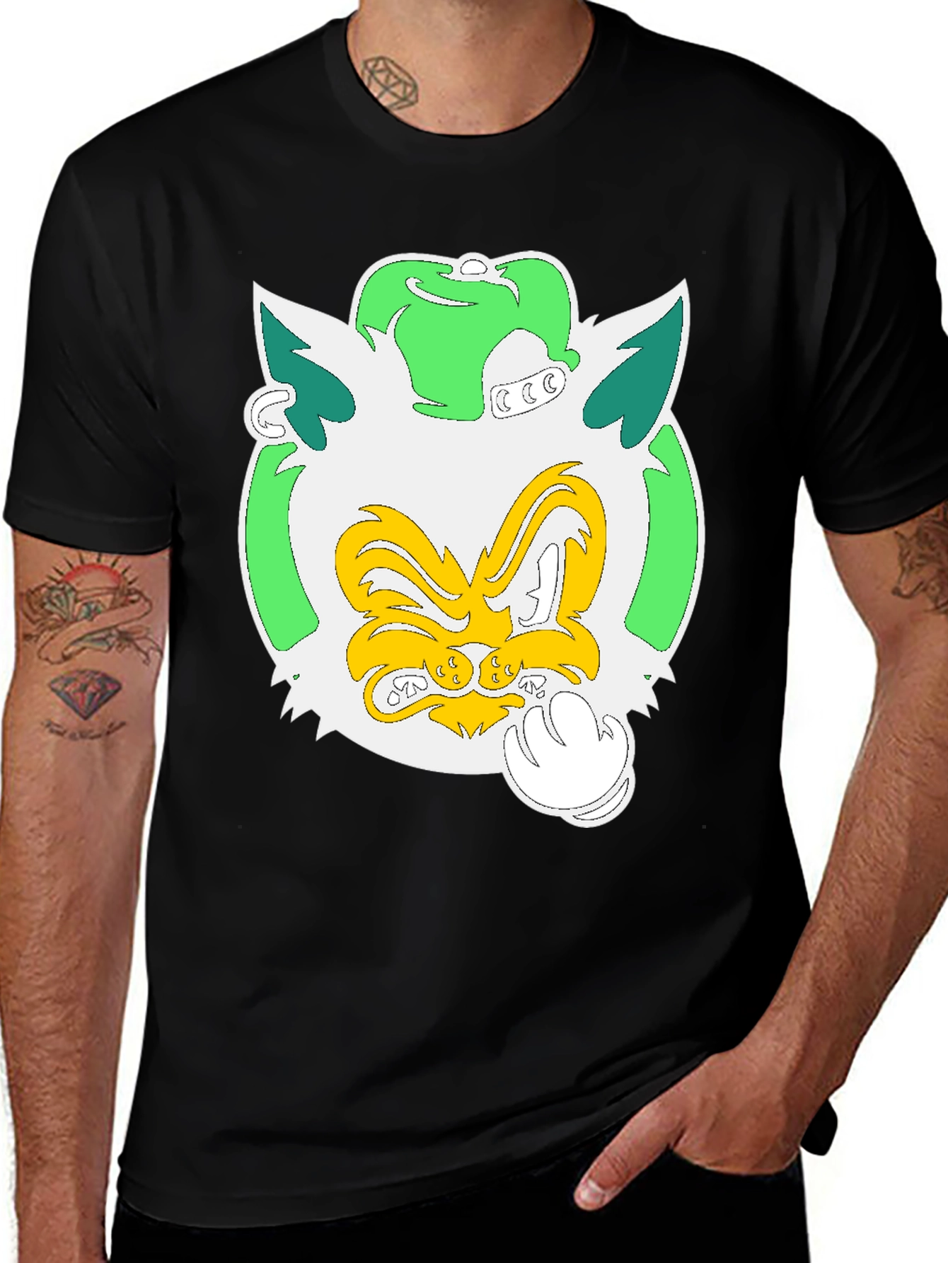Cartoon Fox T-Shirt