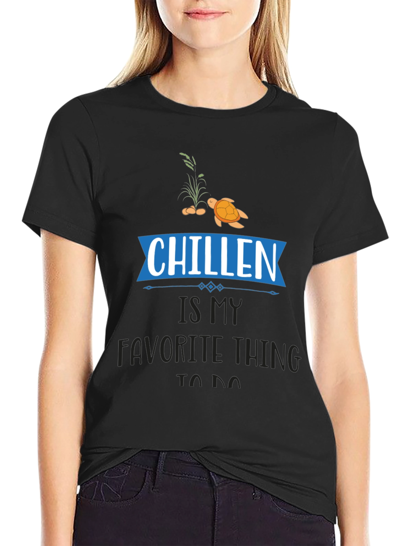 Chillen Turtle T-Shirt
