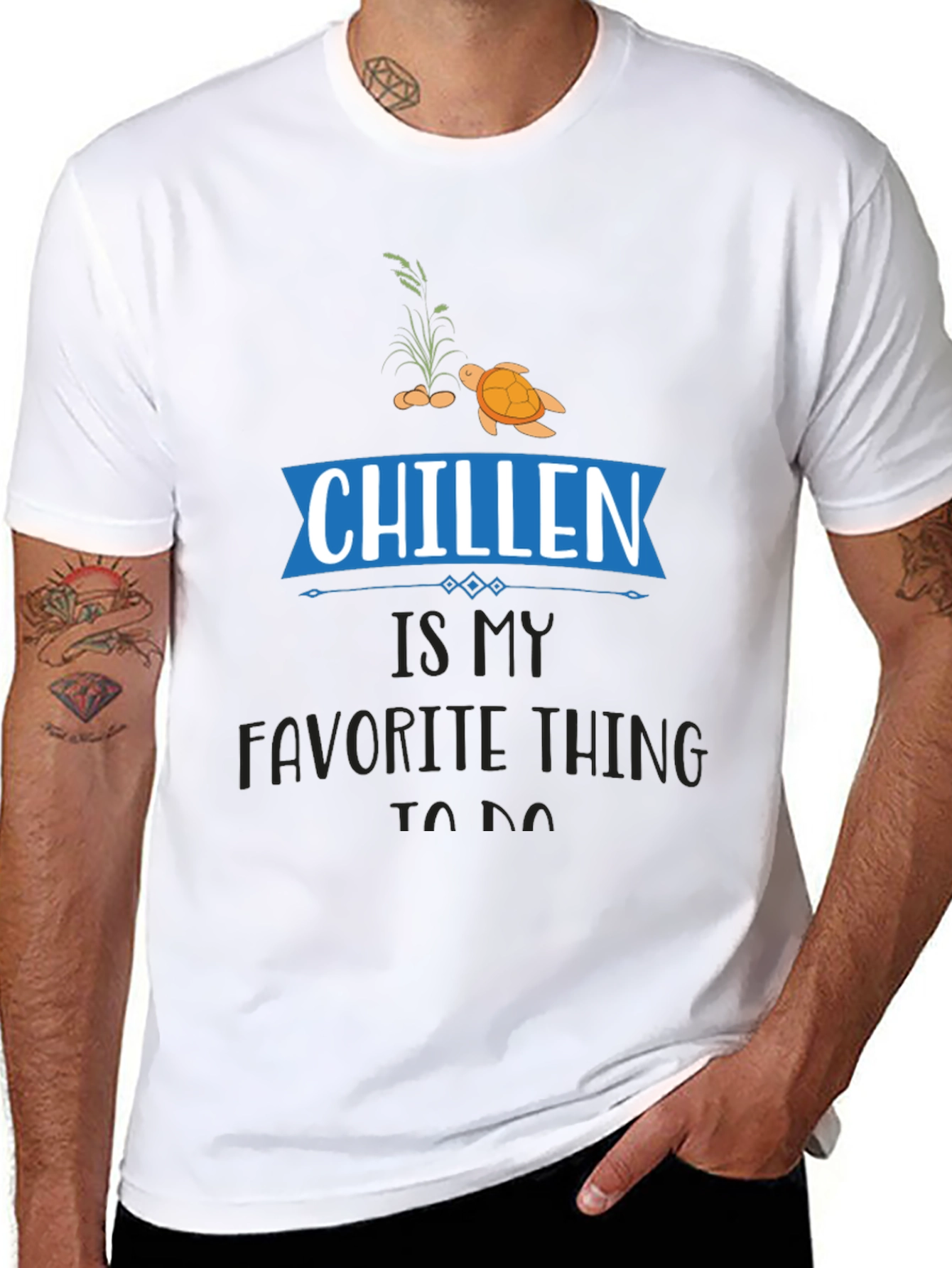 Chillen Turtle T-Shirt