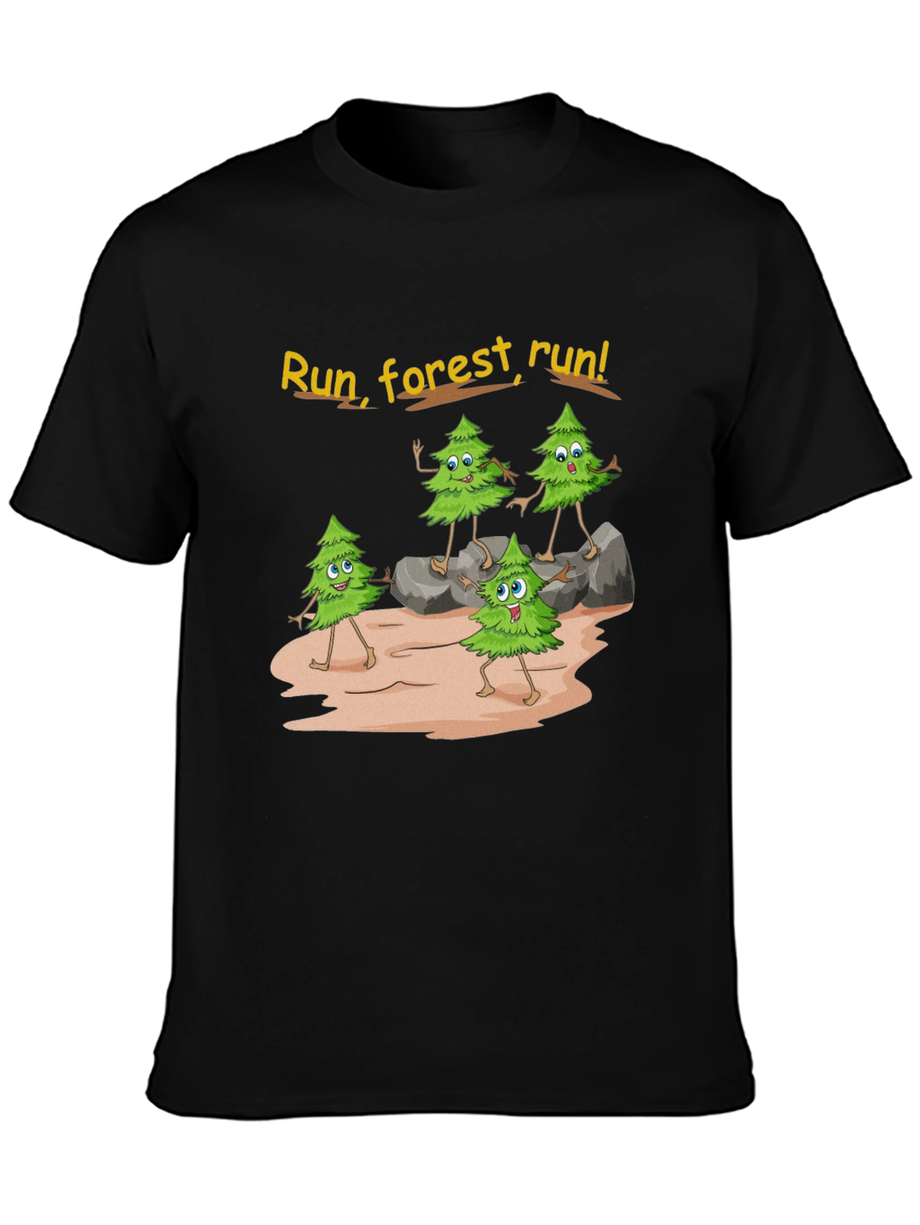 Run Forest Run Graphic T-Shirt