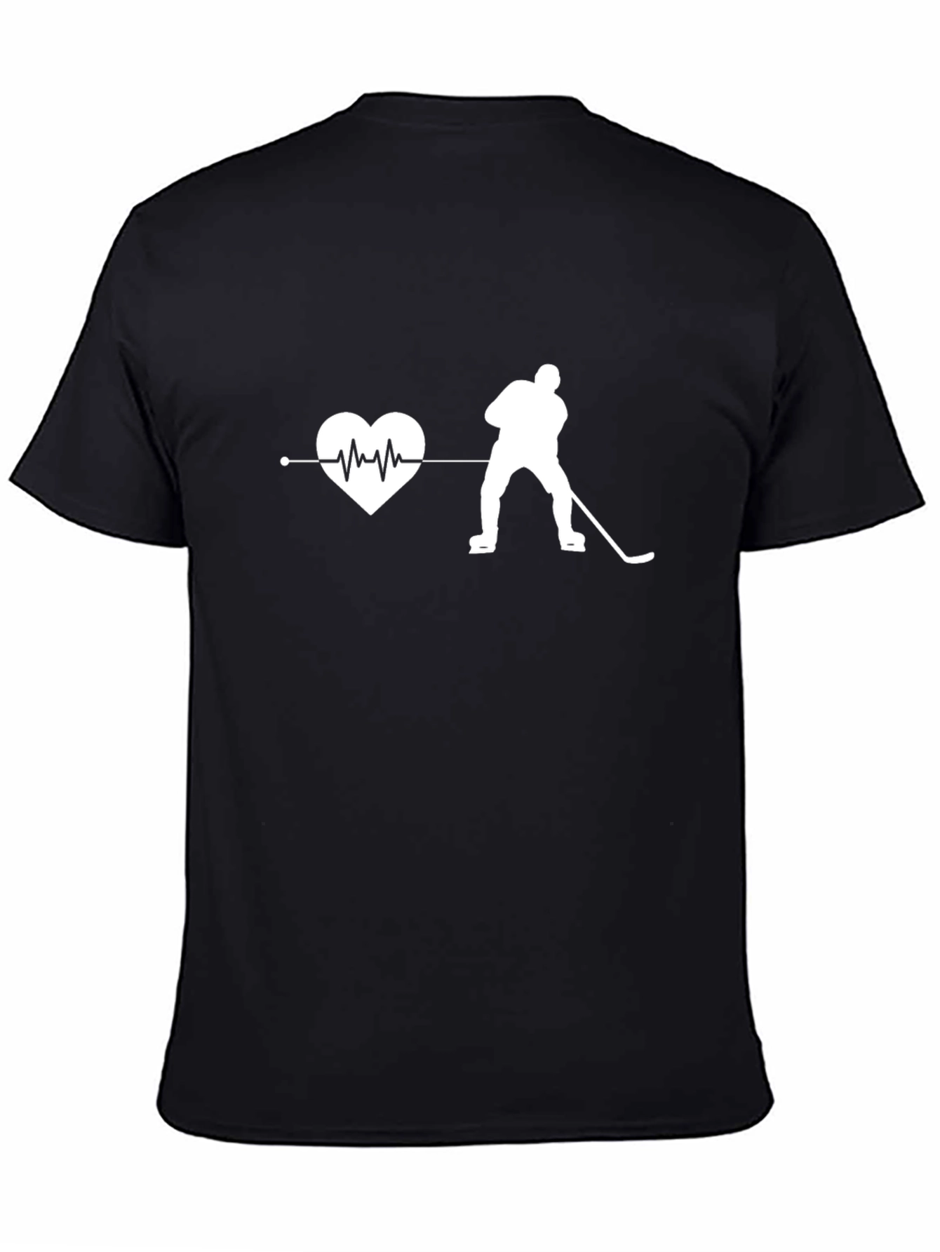 Hockey Heartbeat T-Shirt - Passion for the Game