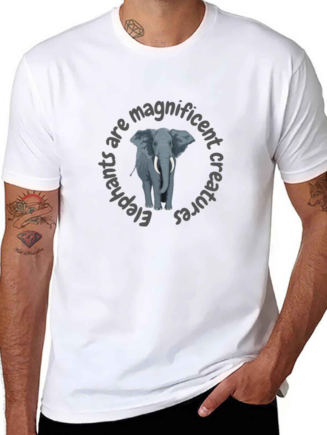 Elephant T-Shirt - Magnificent Creatures