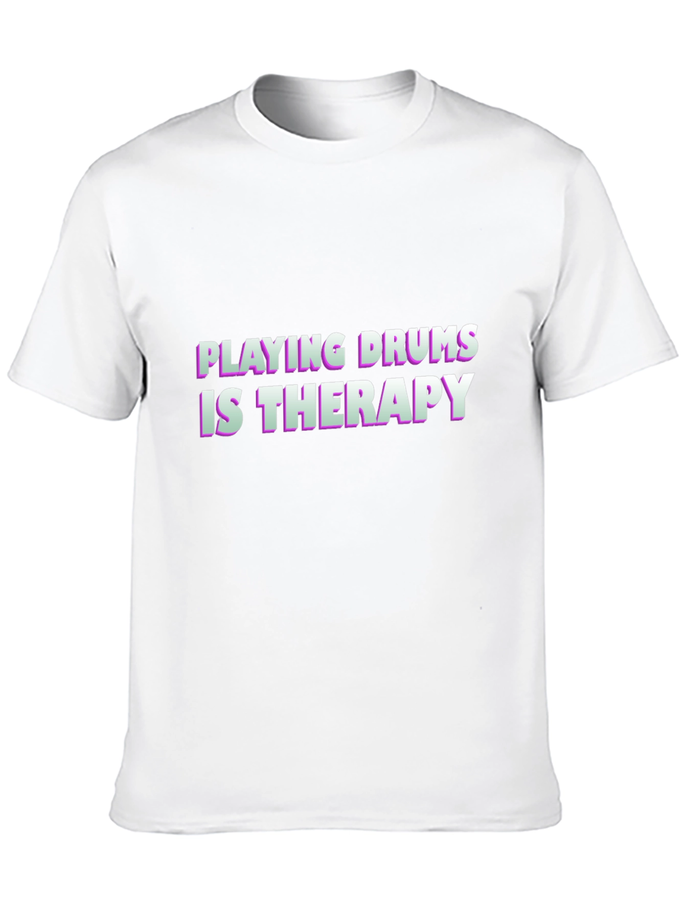 Drumming Therapy Tee - Musician T-Shirt