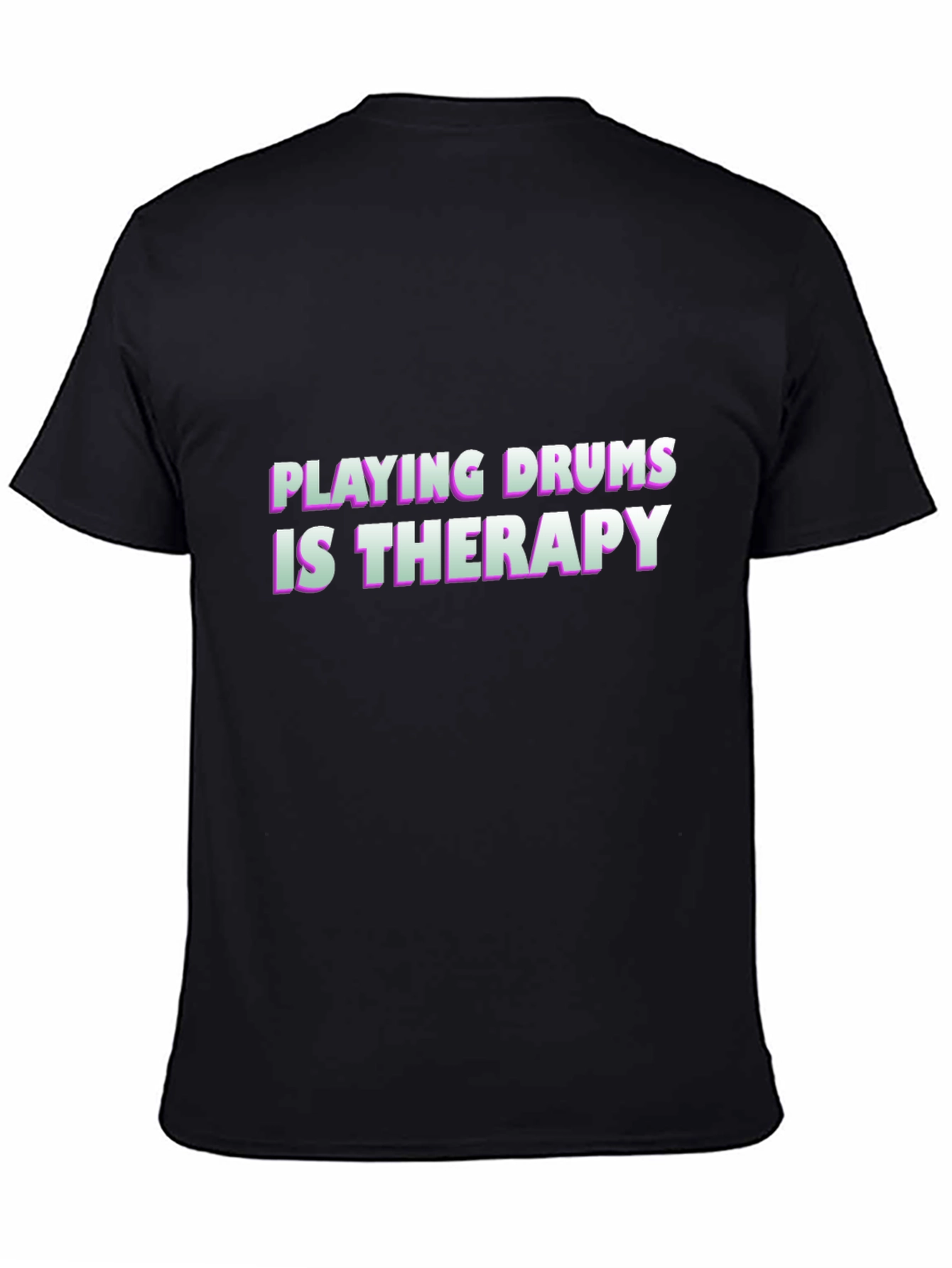 Drumming Therapy Tee - Musician T-Shirt