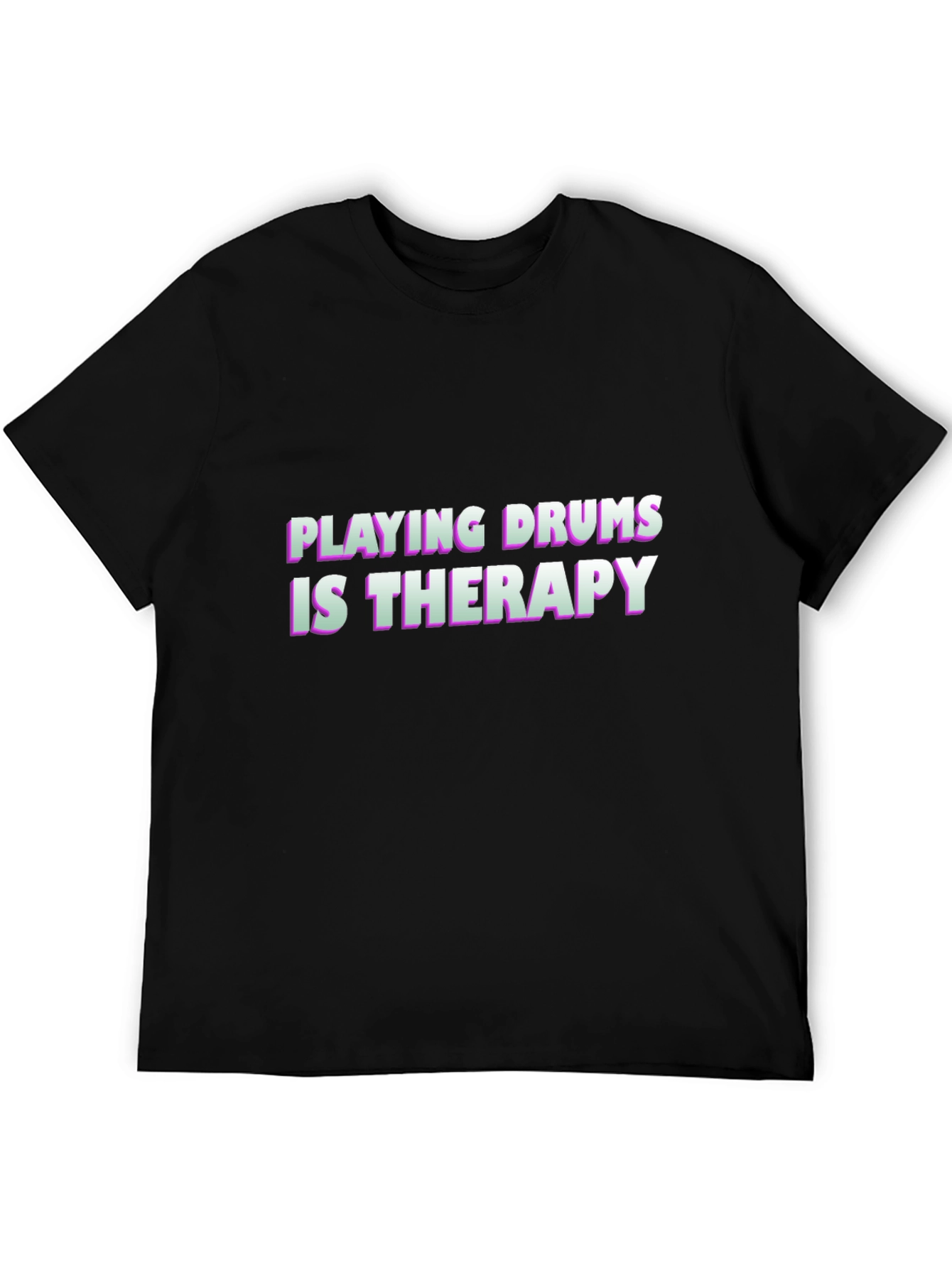 Drumming Therapy Tee - Musician T-Shirt