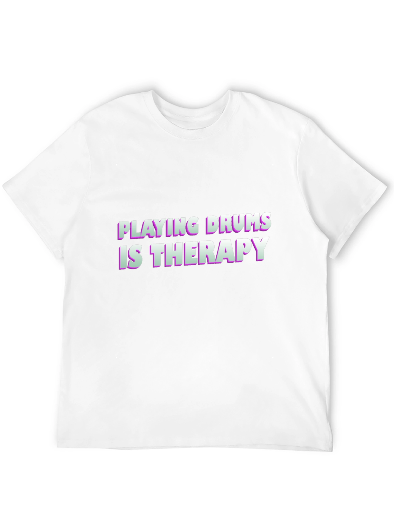 Drumming Therapy Tee - Musician T-Shirt